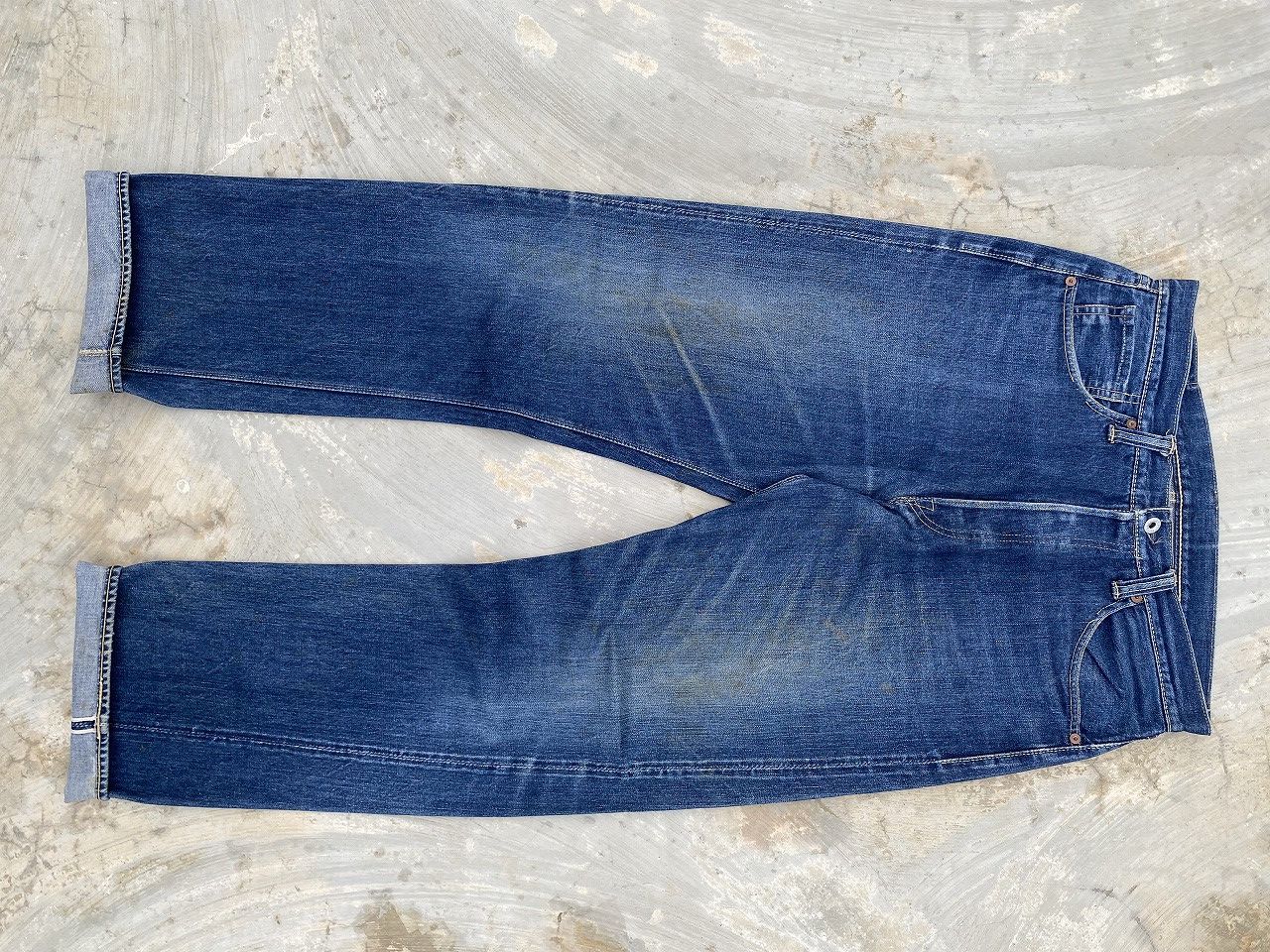 image of Warehouse Ww2 40S Replica Selvedge Denim in Indigo, Men's (Size 34)