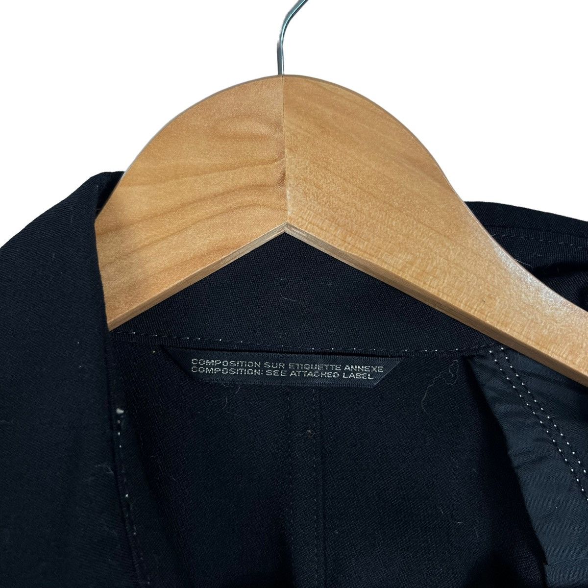 Yohji Yamamoto 🔥SPRING WINTER LONG JACKET WITH SUNRAYS OF JAPAN DESIGN Size S / US 4 / IT 40 - 19 Thumbnail