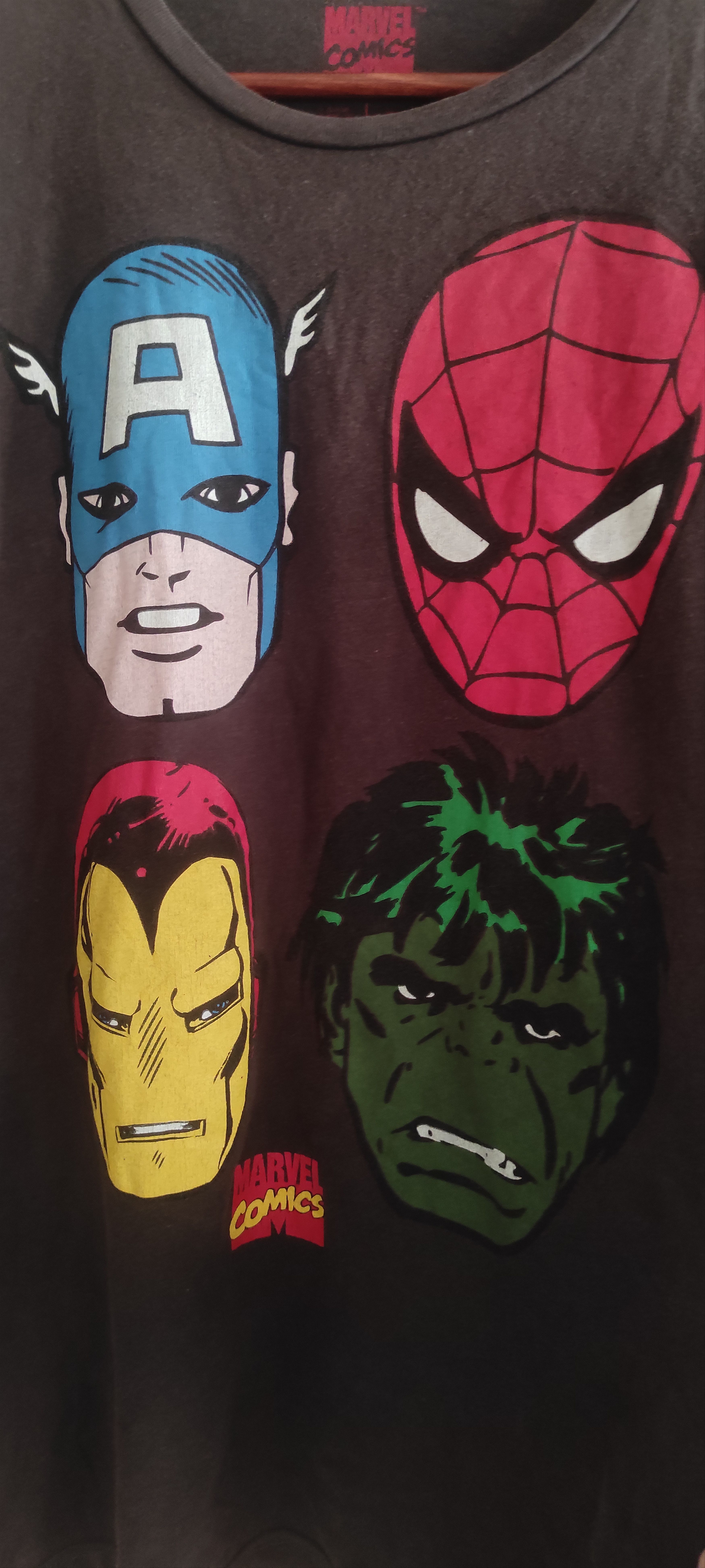 Marvel Comics × Springfield × Vintage Marvel Comics Shirt Captain America Spider Man Iron Man Hulk Size US L / EU 52-54 / 3 - 6 Thumbnail