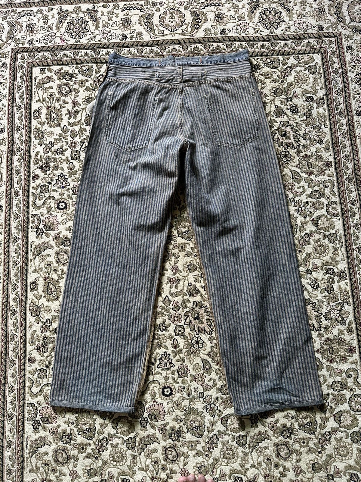 Wrangler Vintage Wrangler baggy jeans buckle back design Size US 36 / EU 52 - 5 Thumbnail