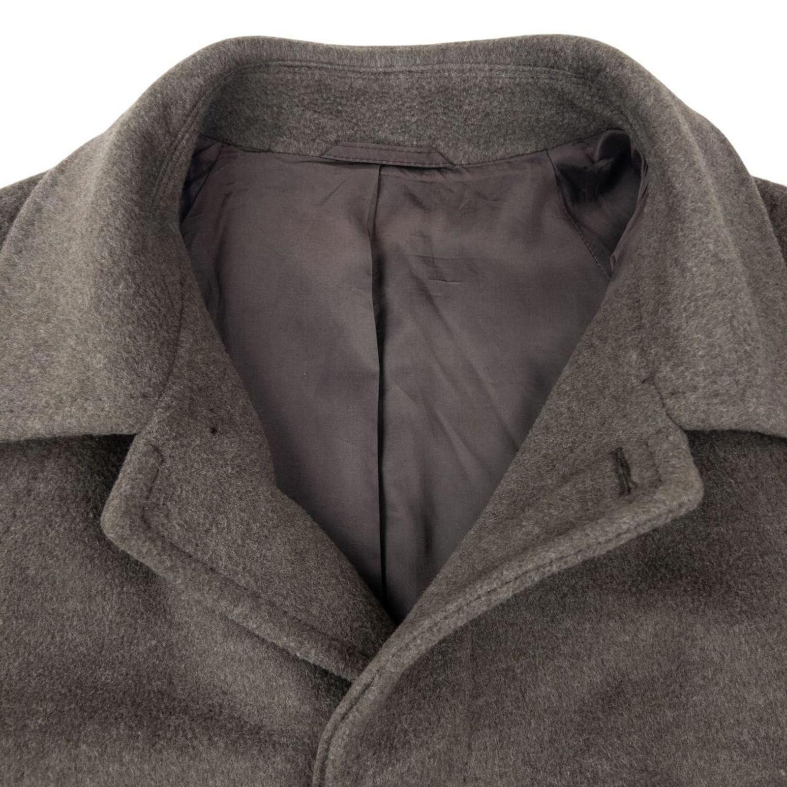 Hugo Boss Vintage 2000s Hugo Boss Longline Wool Button Up Jacket XXL Size US XXL / EU 58 / 5 - 4 Thumbnail