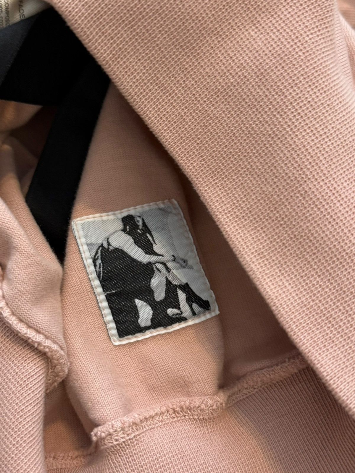 Rick Owens × Rick Owens Drkshdw Cunty Split Sleeve Crop Crewneck Size S / US 4 / IT 40 - 8 Thumbnail