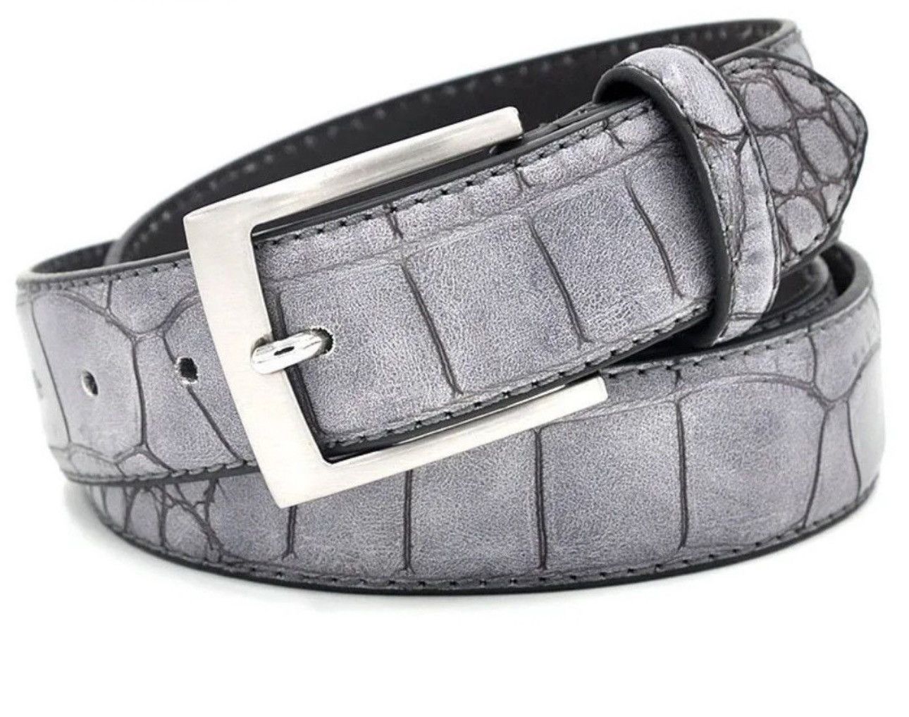 Japanese Brand × Other 110cm Artificial Crocodile Skin Pattern Belt Size ONE SIZE - 1 Thumbnail