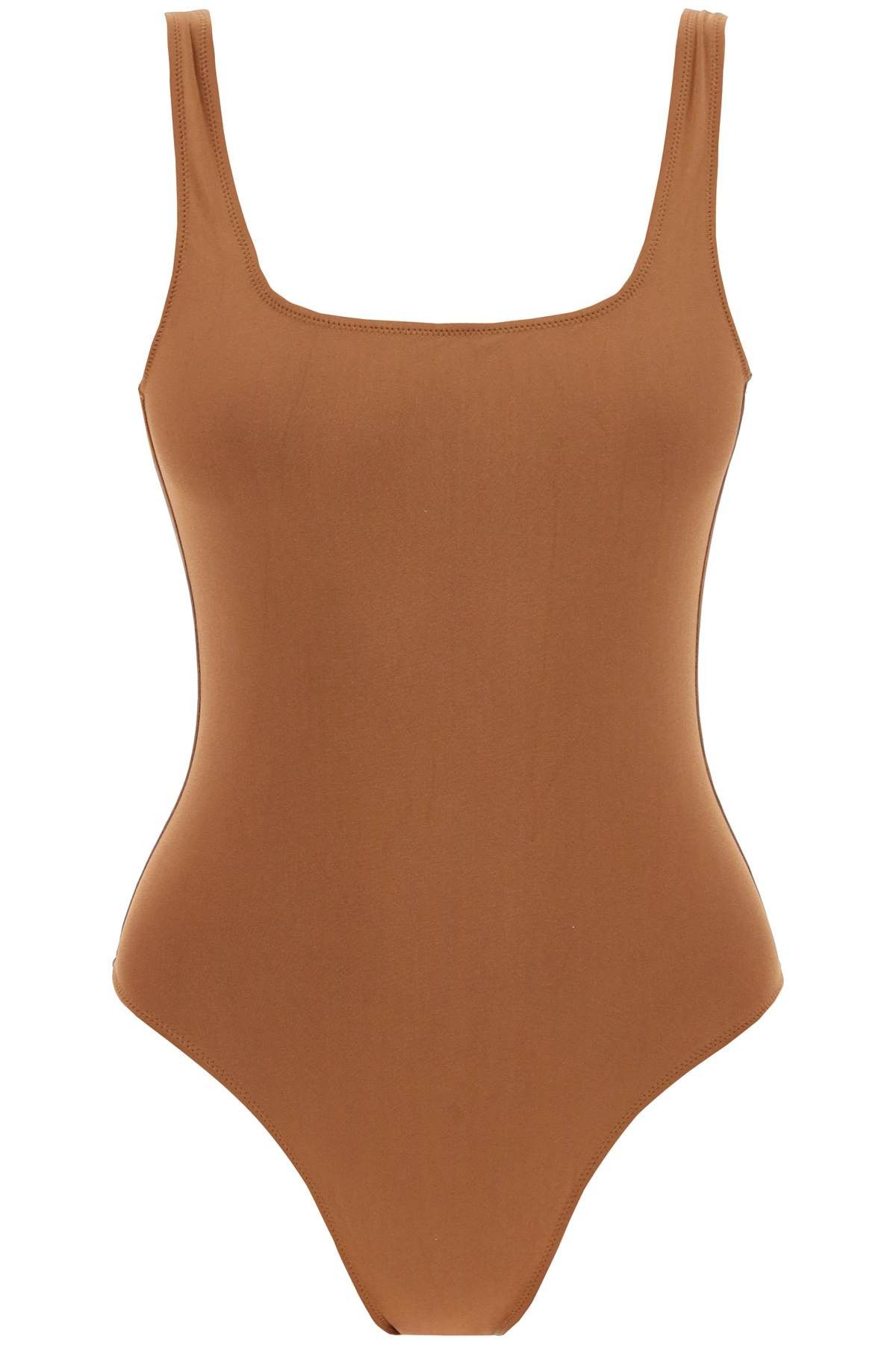 image of Lido Full Body Metallic Lycra Swims in Bronze, Women's (Size Small)