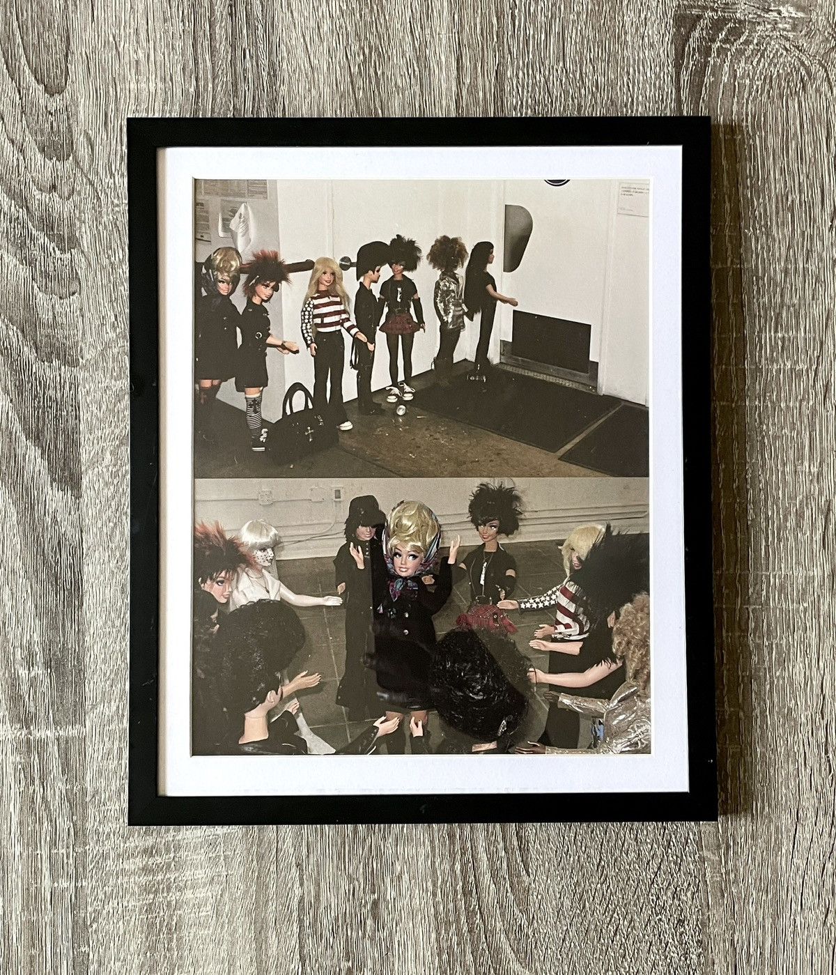 Chrome Hearts × Vintage Chrome Hearts Barbie Poster framed 9x11 Size ONE SIZE - 1 Thumbnail