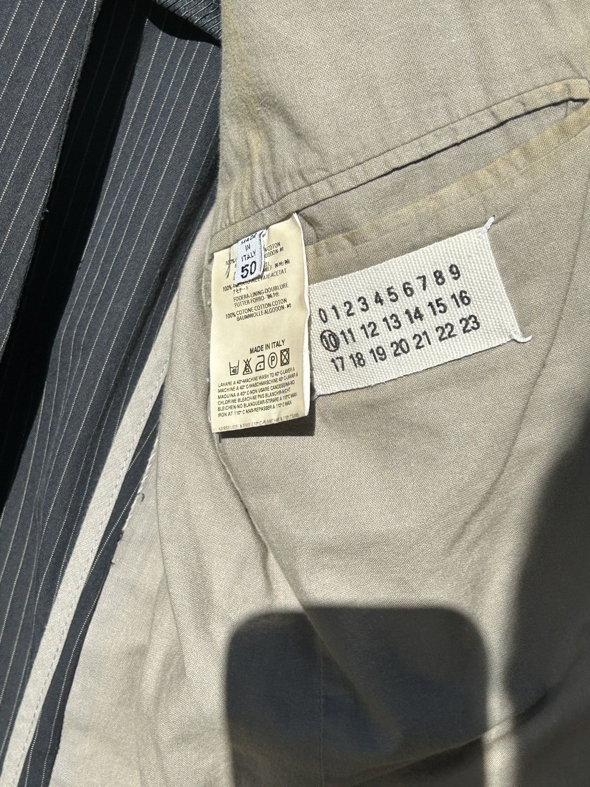 Maison Margiela Archive Hong Kong Suit Size 40R - 16 Thumbnail