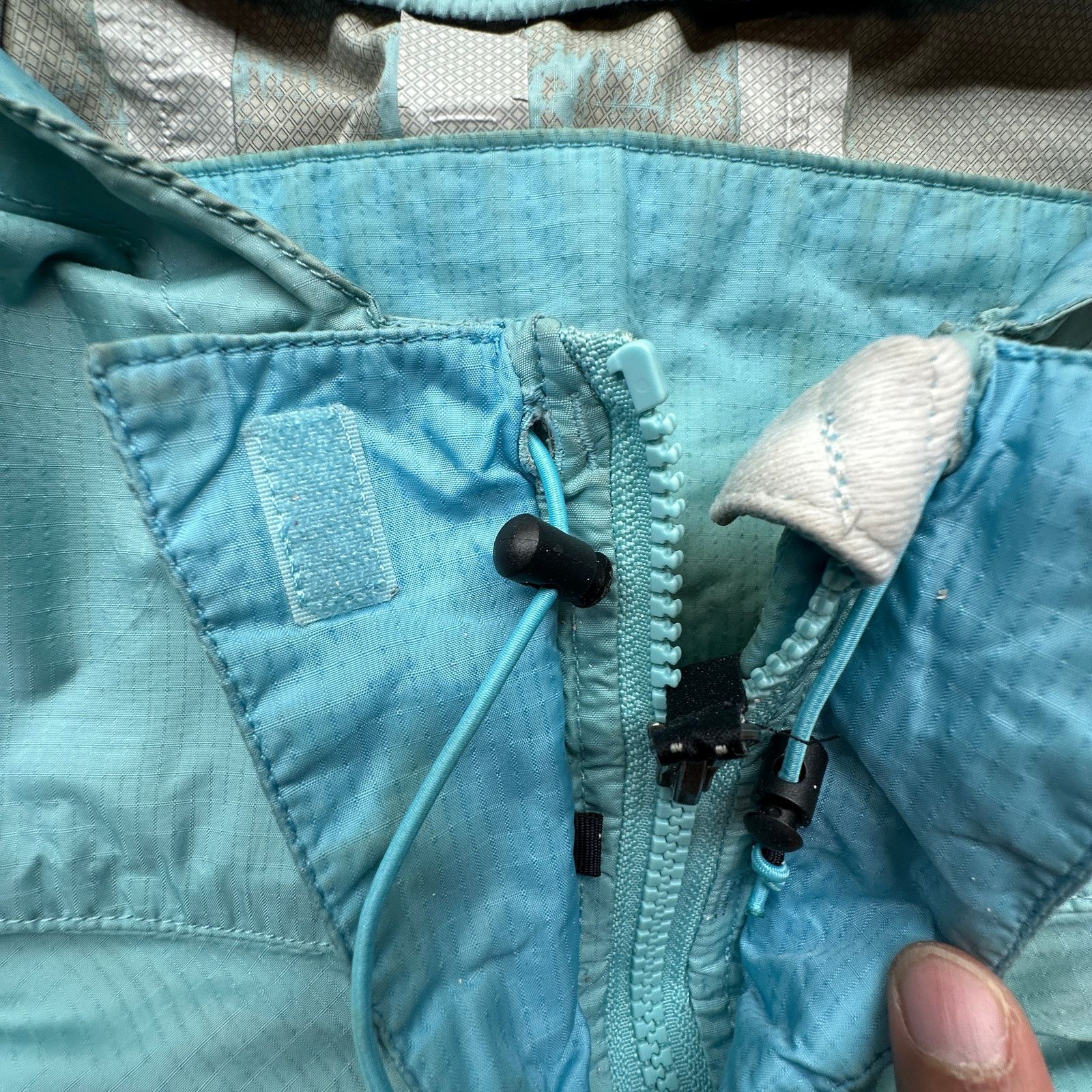 Marmot Marmot Windbreaker Jacket Womens XL Blue Ripstop FLAWS Size XL / US 12-14 / IT 48-50 - 19 Thumbnail