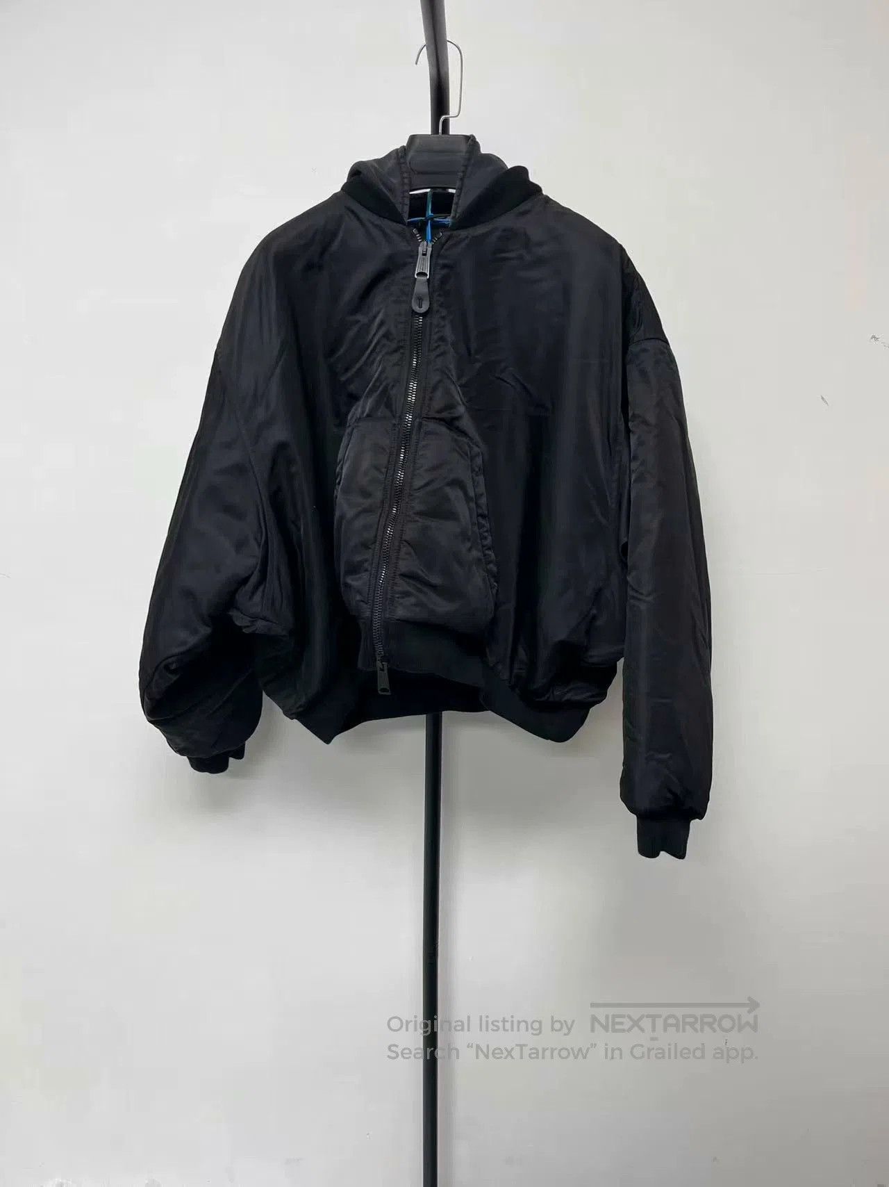 Balenciaga Balenciaga Hooded Zip Short Jacket. Size XS / US 0-2 / IT 36-38 - 2 Thumbnail