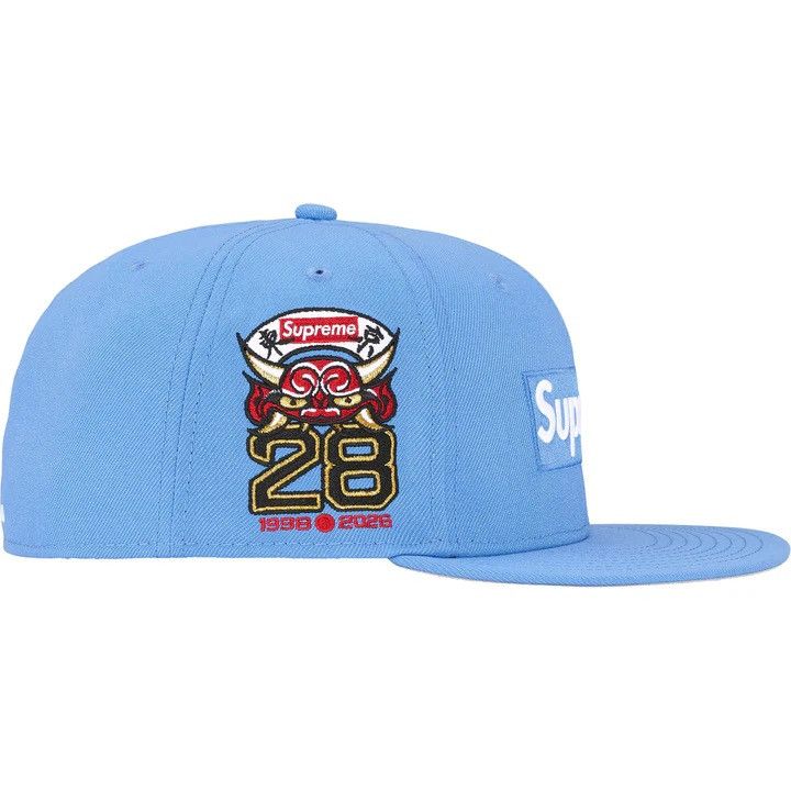 Supreme Supreme Shop Box Logo (Tokyo/Light Blue) Fitted Hat - 7 3/8 Size ONE SIZE - 3 Thumbnail