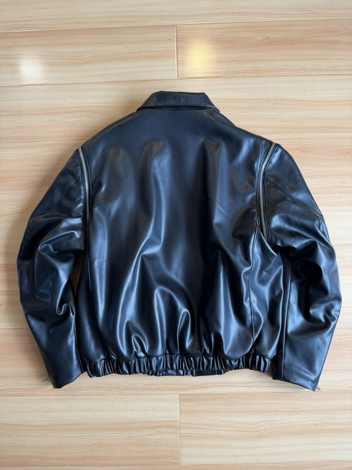 Nepenthes Nepenthes AÏE FAZ Jacket Black Synthetic Leather Size US M / EU 48-50 / 2 - 3 Thumbnail