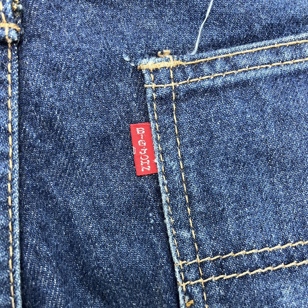 If Six Was Nine × Japanese Brand × Le Grande Bleu (L.G.B.) Vintage Big John Flared Jeans Bush Pants Style BootCut Denim Size US 27 - 12 Thumbnail