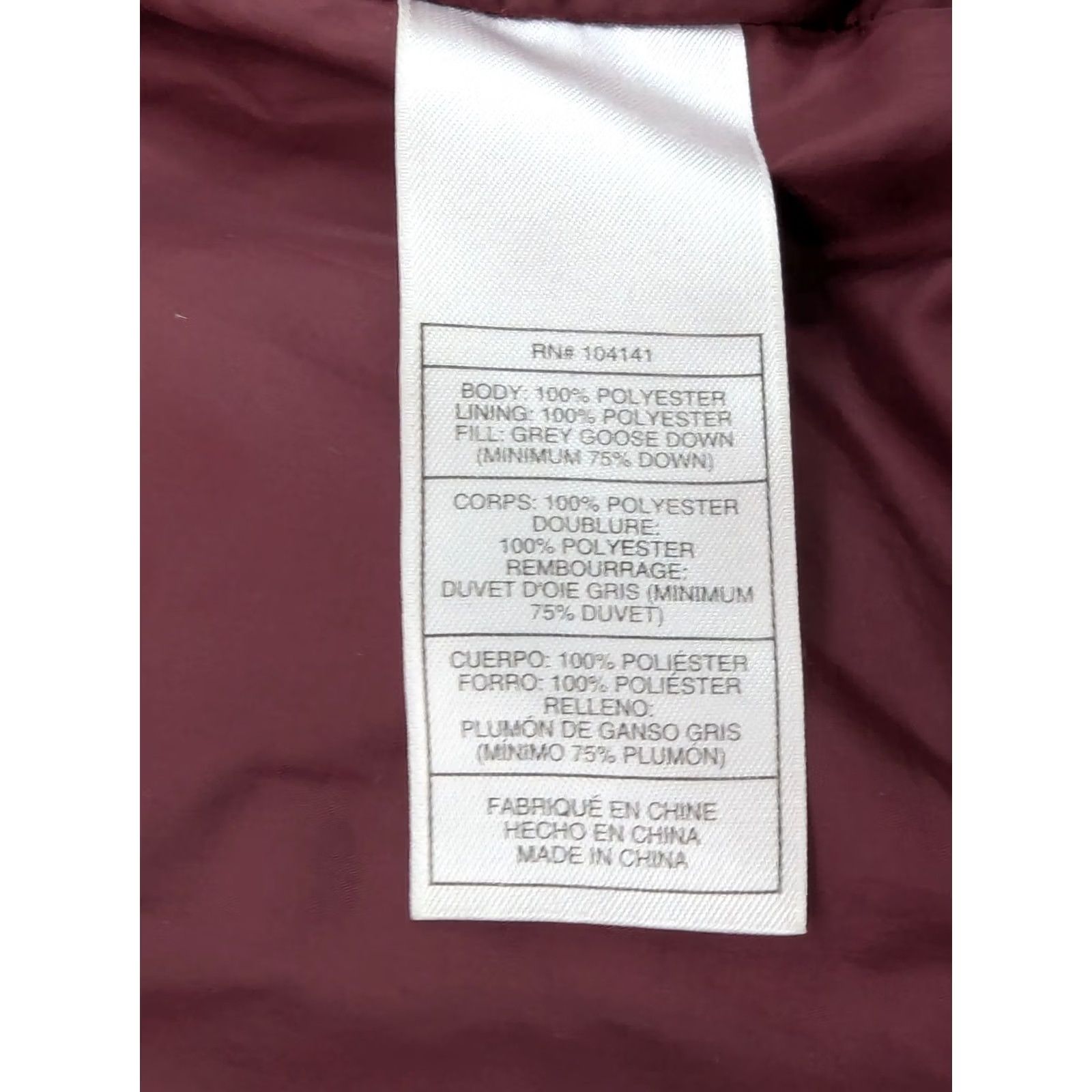 Nike Nike ACG Puffer Jacket Women L Wine Maroon Zip Outer Layer Size L / US 10 / IT 46 - 6 Thumbnail