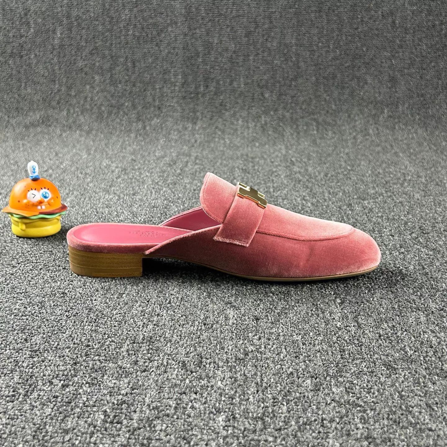 Hermes Hermès Pink Suede H Mules 36 Size US 5.5 / IT 35.5 - 4 Thumbnail