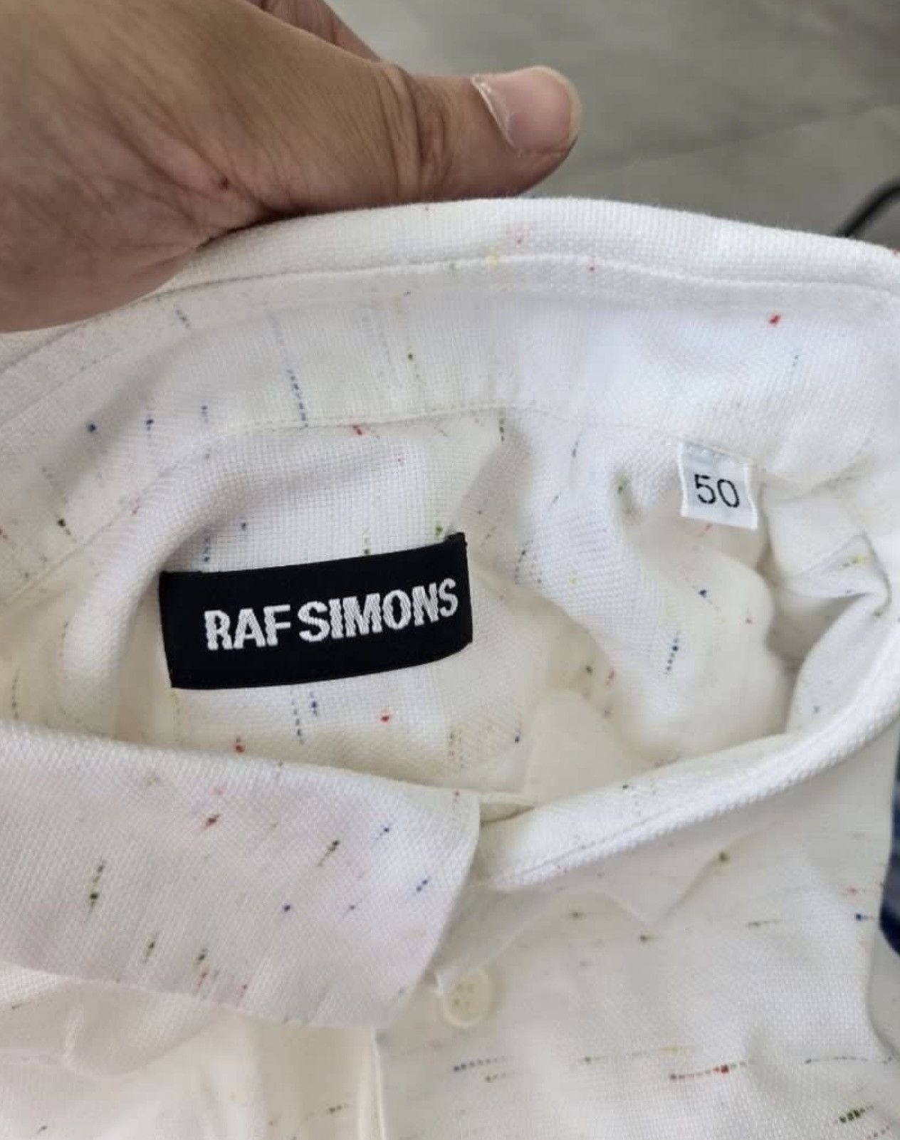 Raf Simons Raf Simons Oxford shirt size: 50 Size US M / EU 48-50 / 2 - 2 Thumbnail