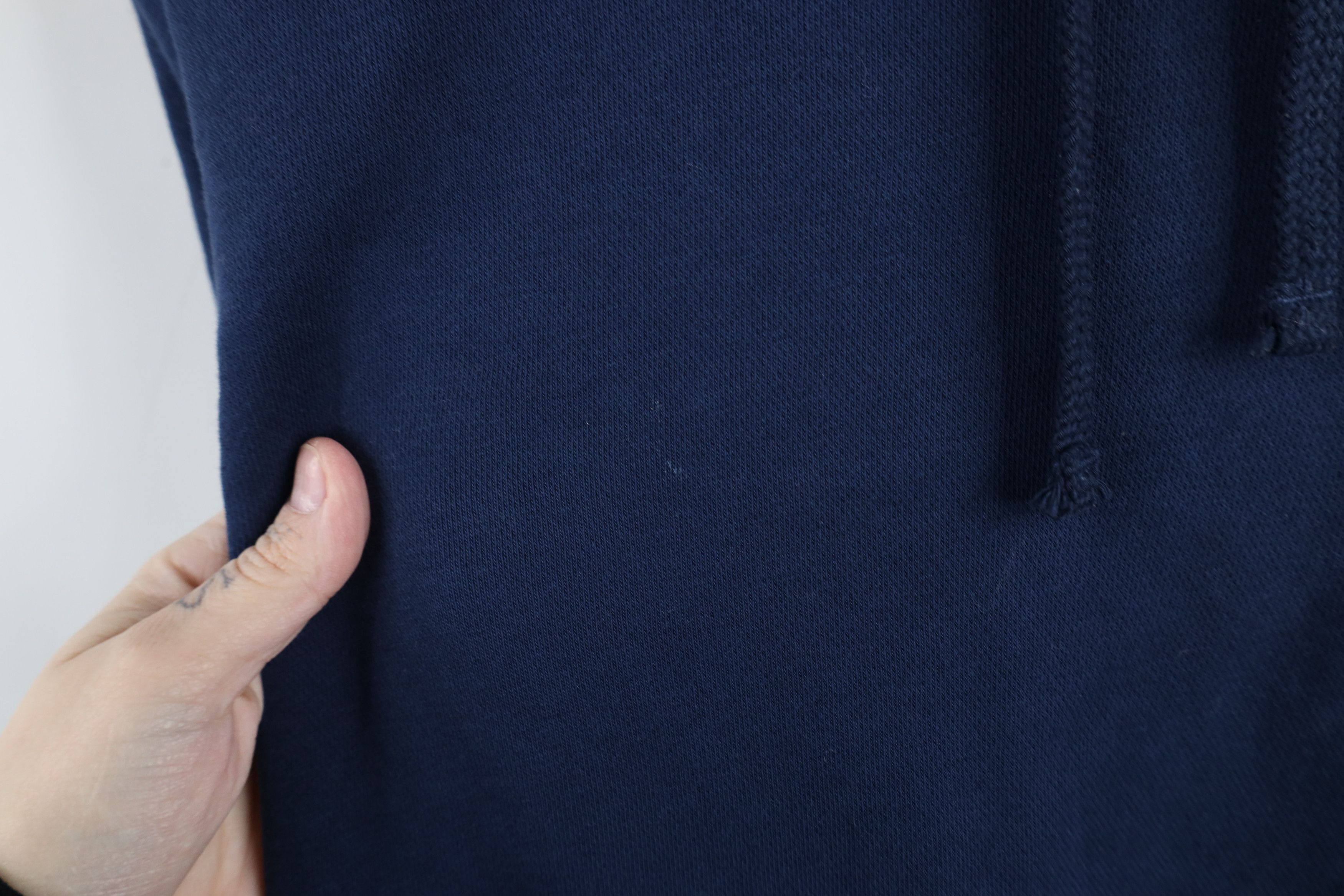 Nike × Vintage Vintage Y2K Nike Scott Mini Swoosh Hoodie Sweatshirt Blue Size US L / EU 52-54 / 3 - 7 Thumbnail