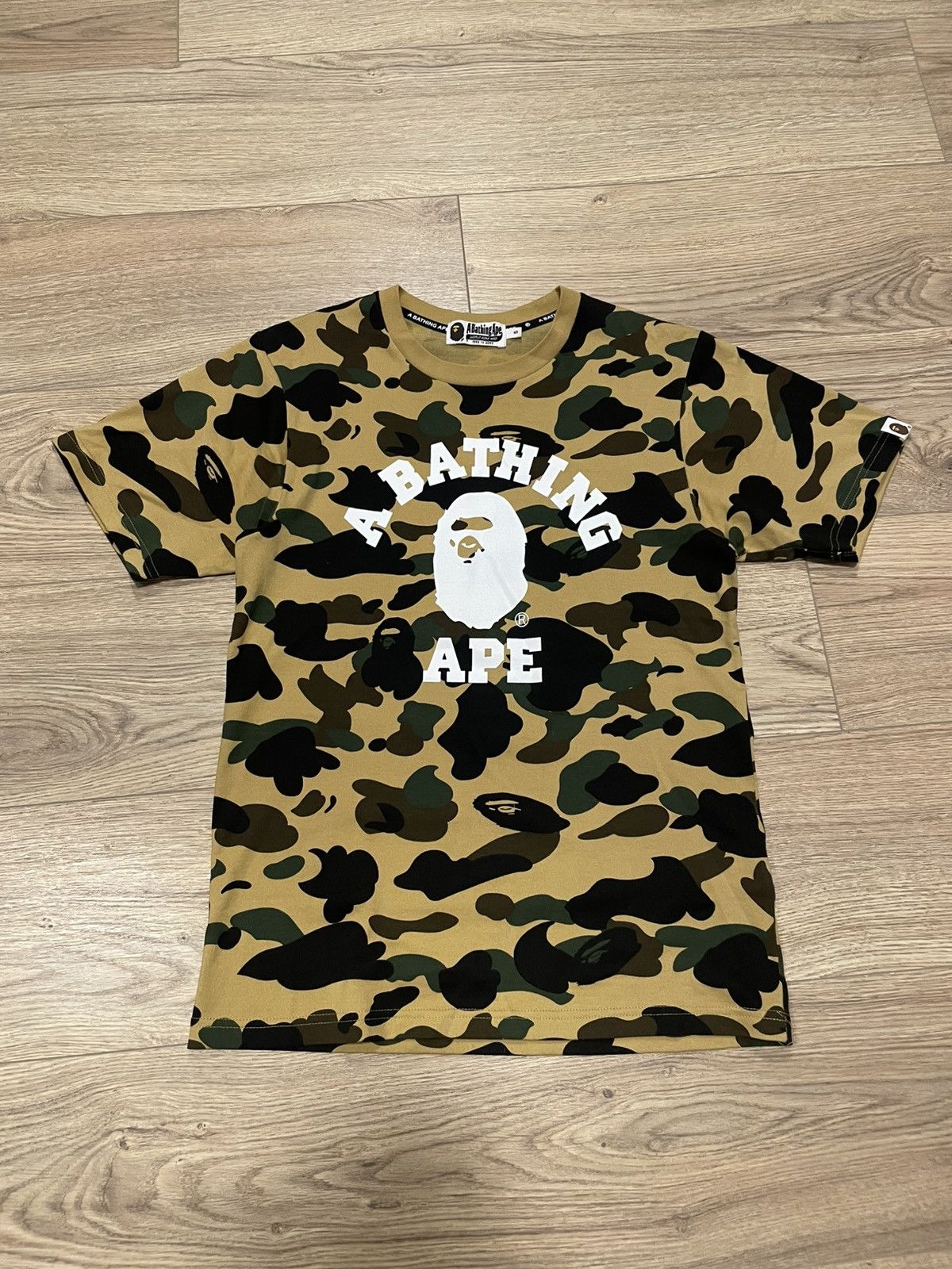 Bape Bape A Bathing Ape 1 St Camo College T-Shirt Size US S / EU 44-46 / 1 - 1 Thumbnail