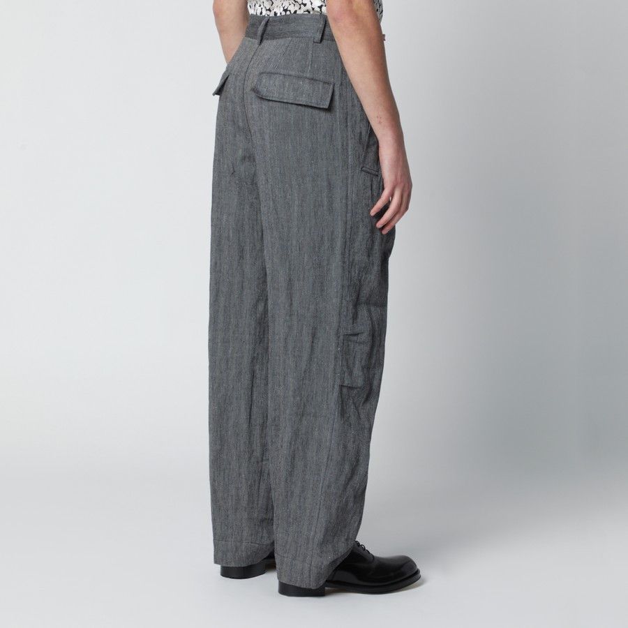 Dries Van Noten o1d2blof0226 Trousers in Black Size US 34 / EU 50 - 4 Thumbnail