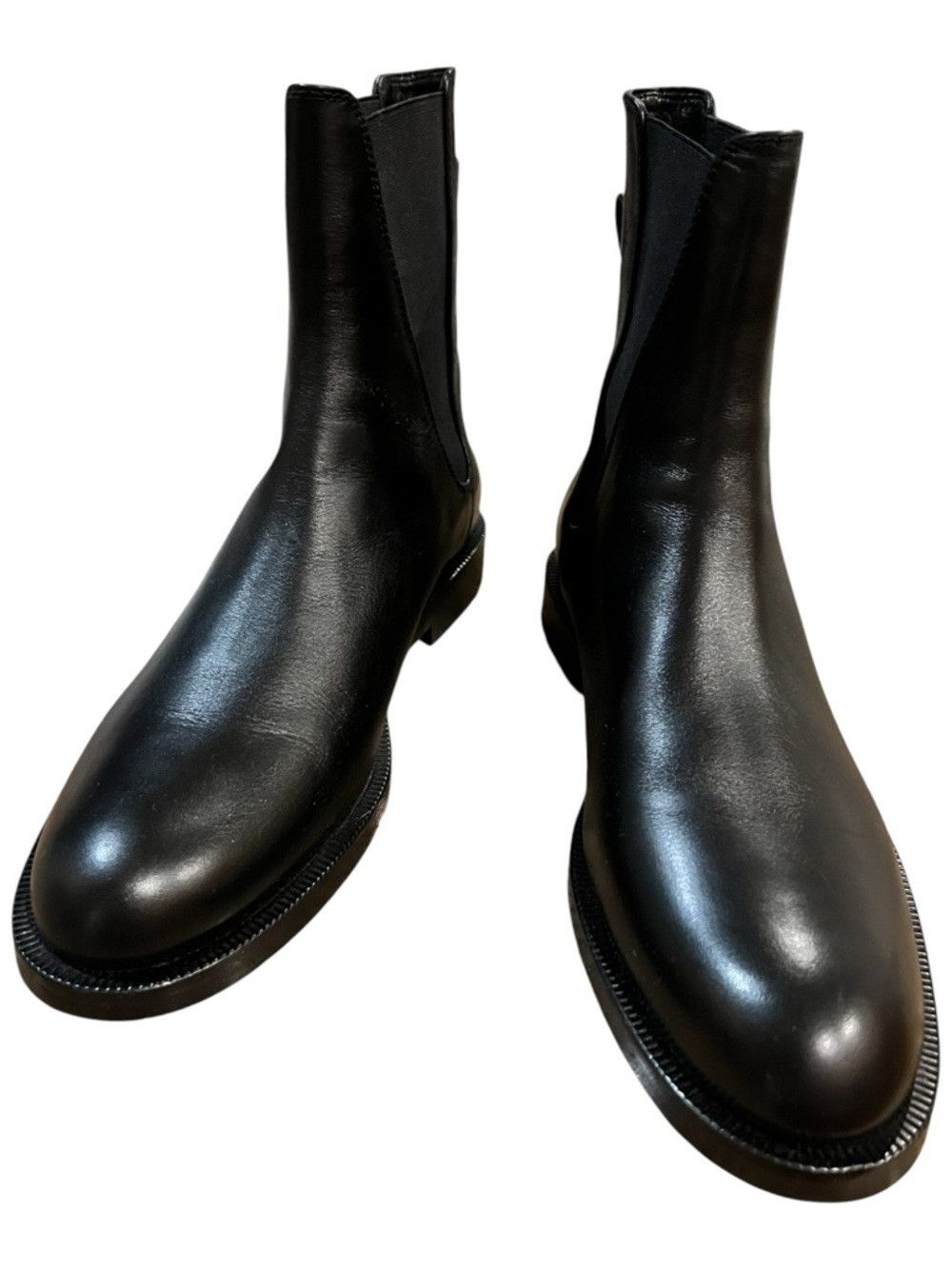 Lafayette 148 Lafayette 148 Barrett Leather Chelsea Booties Black 38.5 EU Size US 8.5 / IT 38.5 - 8 Thumbnail