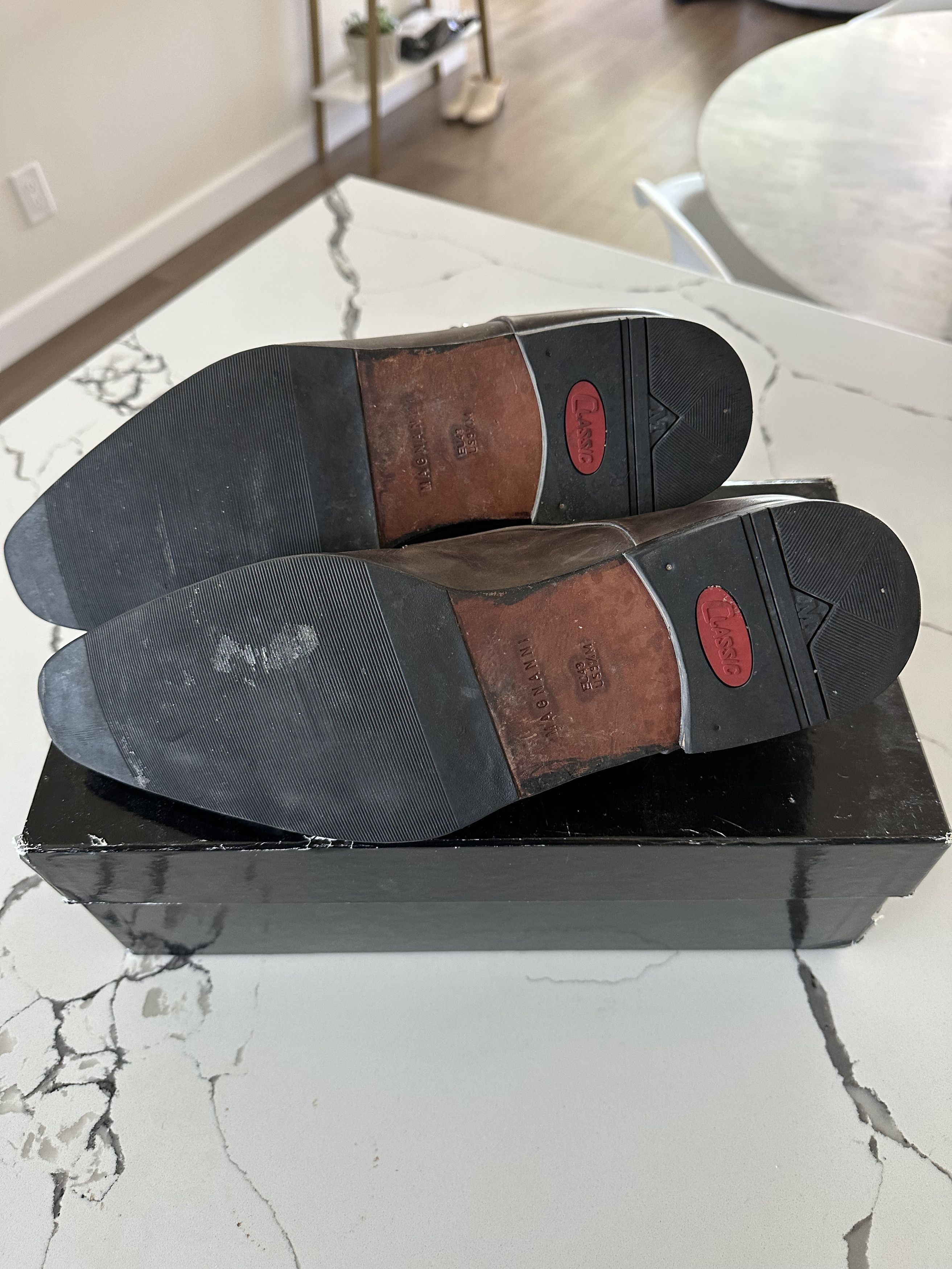 Magnanni Gray Cap-Toe Double Monk Strap Ombre Loafers Size US 9.5 / EU 42-43 - 5 Thumbnail