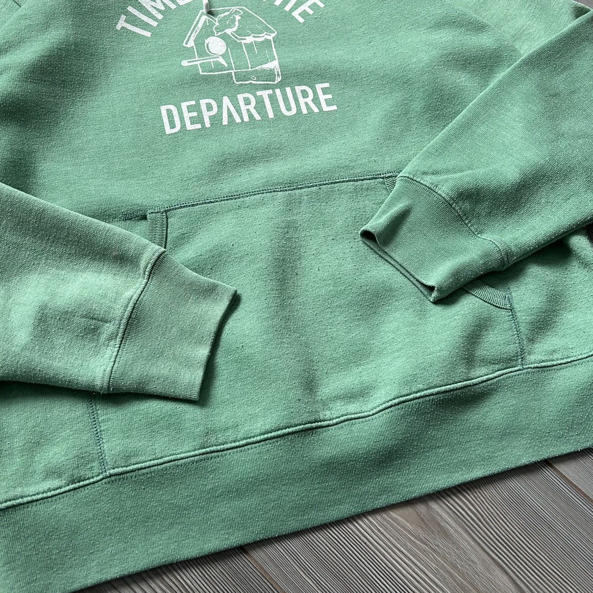 Global Work Vintage Global Work “Time of The Departue” Japan Hoodie Size US L / EU 52-54 / 3 - 12 Thumbnail