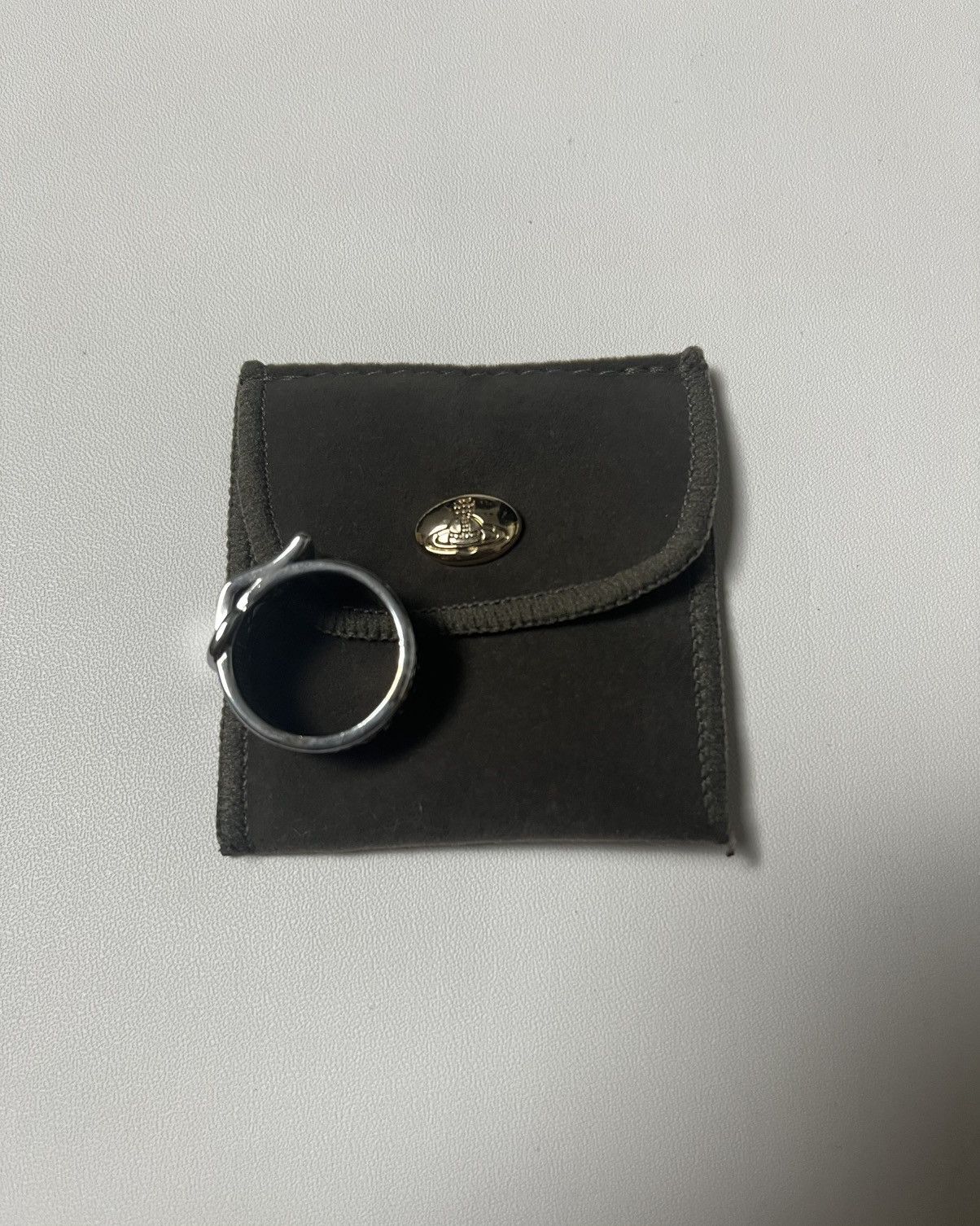 Vivienne Westwood Vivienne Westwood M925 Sterling Silver Gimmick Ring Size ONE SIZE - 9 Thumbnail