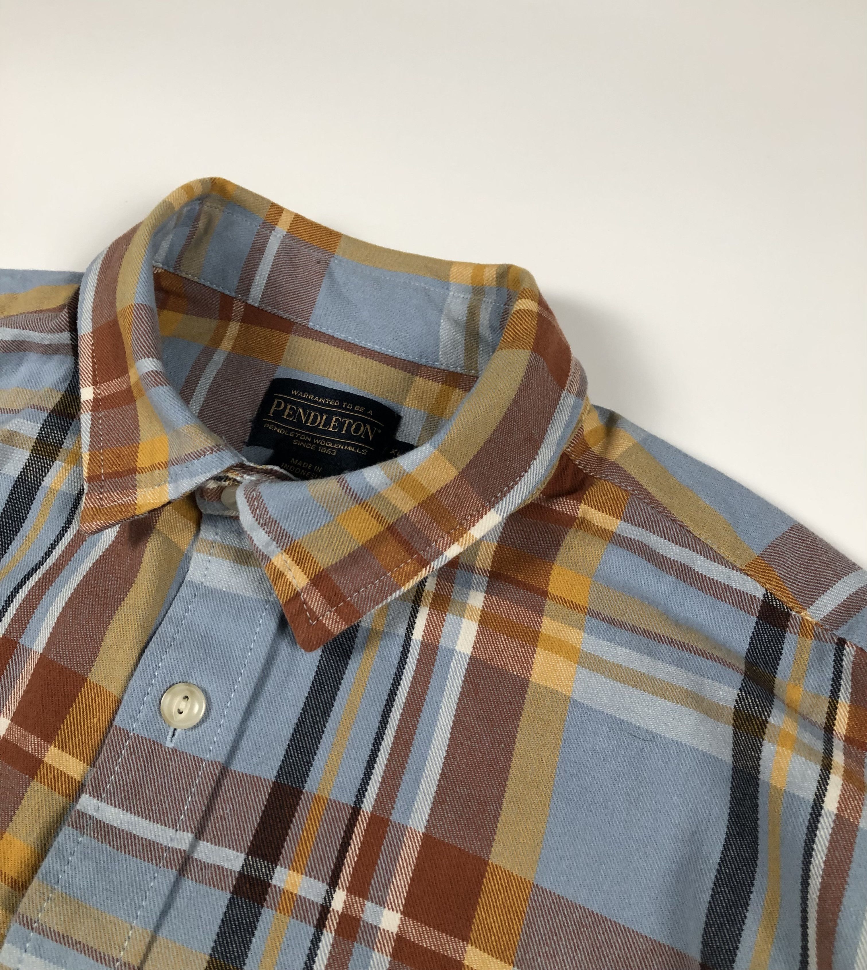Pendleton Pendleton Plaid Beach Shack Cotton Shirt Size US XL / EU 56 / 4 - 3 Thumbnail