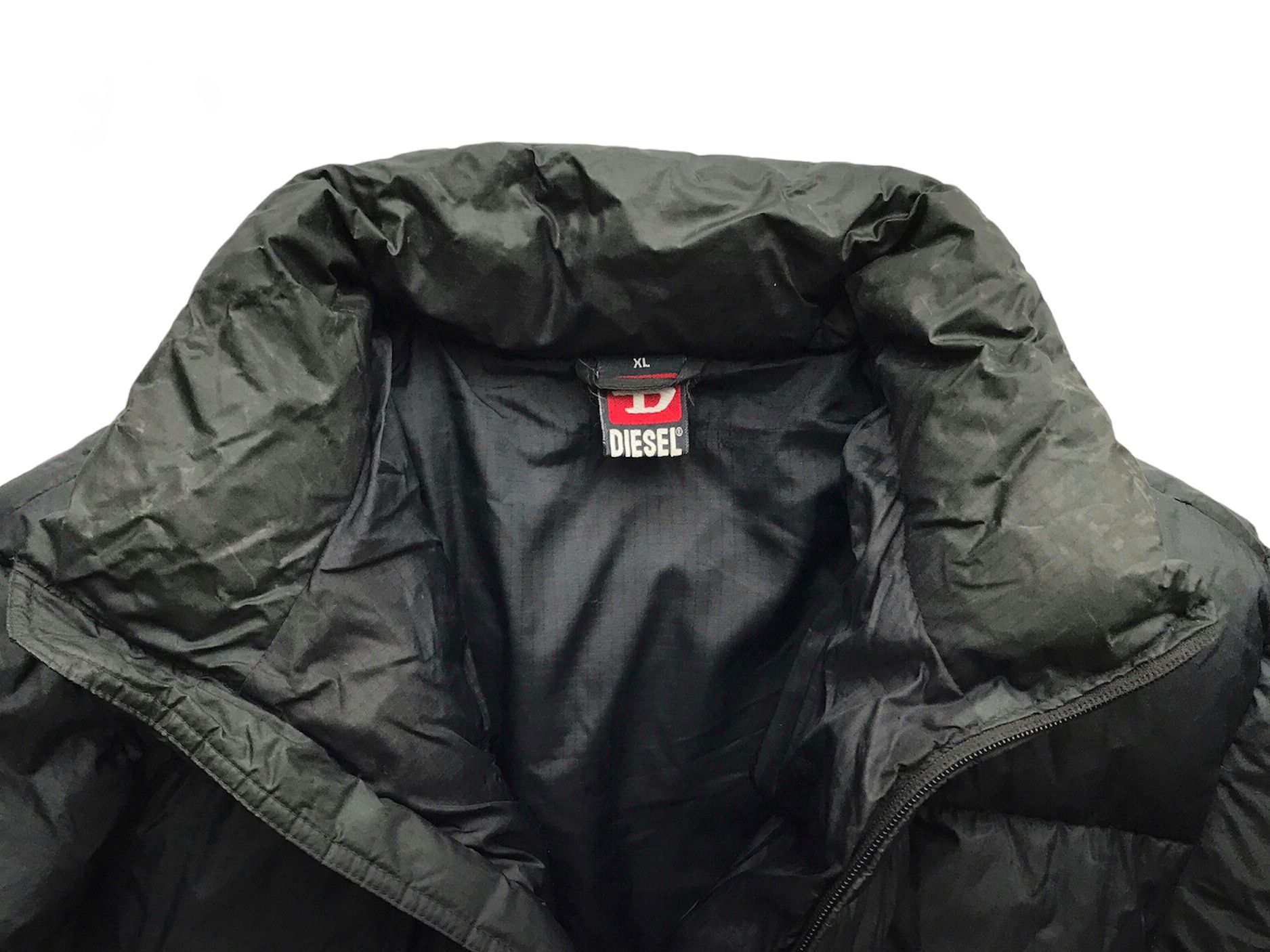 Diesel VINTAGE Y2K DIESEL DOWN PUFFER JACKET Size US XL / EU 56 / 4 - 9 Thumbnail