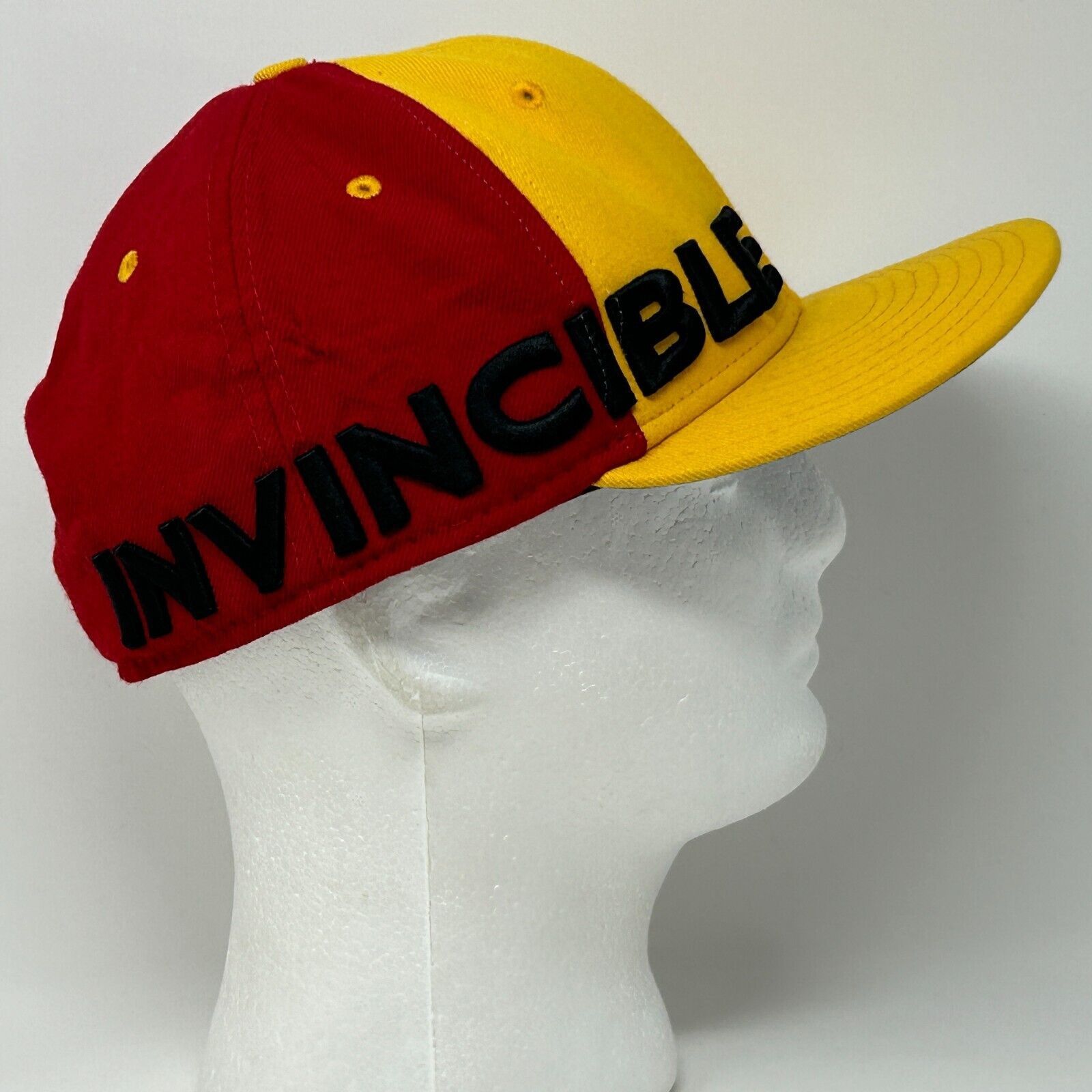 New Era Invincible Iron Man Hat Cap Fitted 7 5/8 Red New Era 59Fifty Size ONE SIZE - 2 Thumbnail
