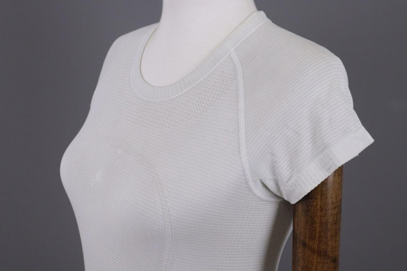 Lululemon Lululemon Athletica White Top Pullover Shirt Size 4 Size S / US 4 / IT 40 - 8 Thumbnail