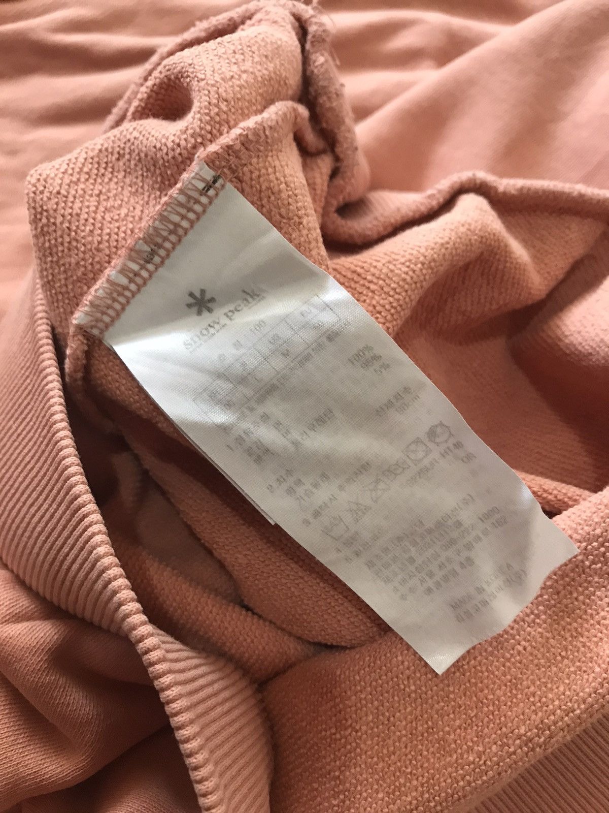 Snow Peak Snow peak sweatshirt Size US L / EU 52-54 / 3 - 7 Thumbnail