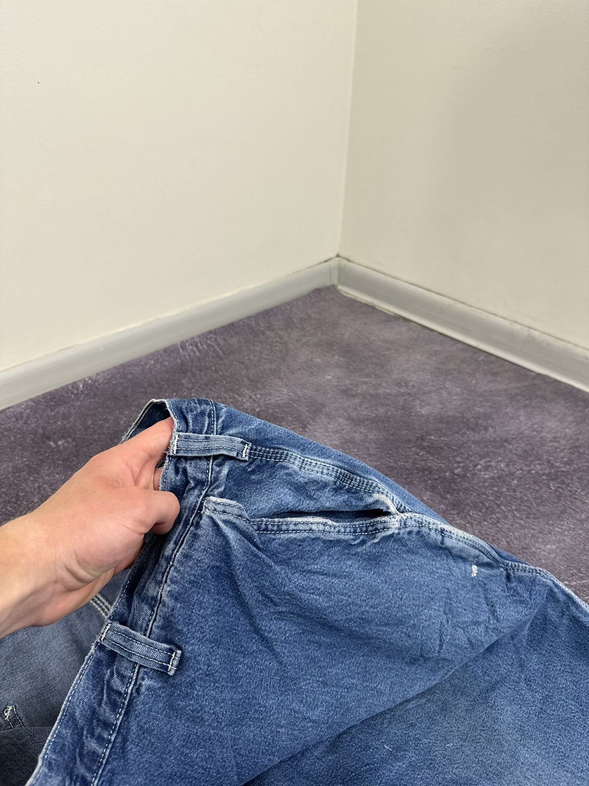 Carhartt Vintage Carhartt USA Distressed Carpenter Baggy Work Jeans Size US 42 / EU 58 - 16 Thumbnail