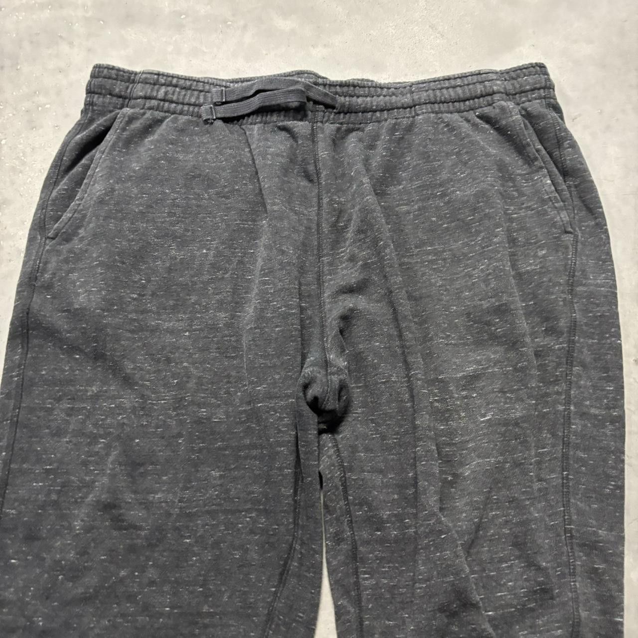 Japanese Brand × Vintage Crazy Vintage Y2K/2000s Baggy Dark Grey Loose Fit Skater Essential Sweatpants! Size US 36 / EU 52 - 4 Thumbnail