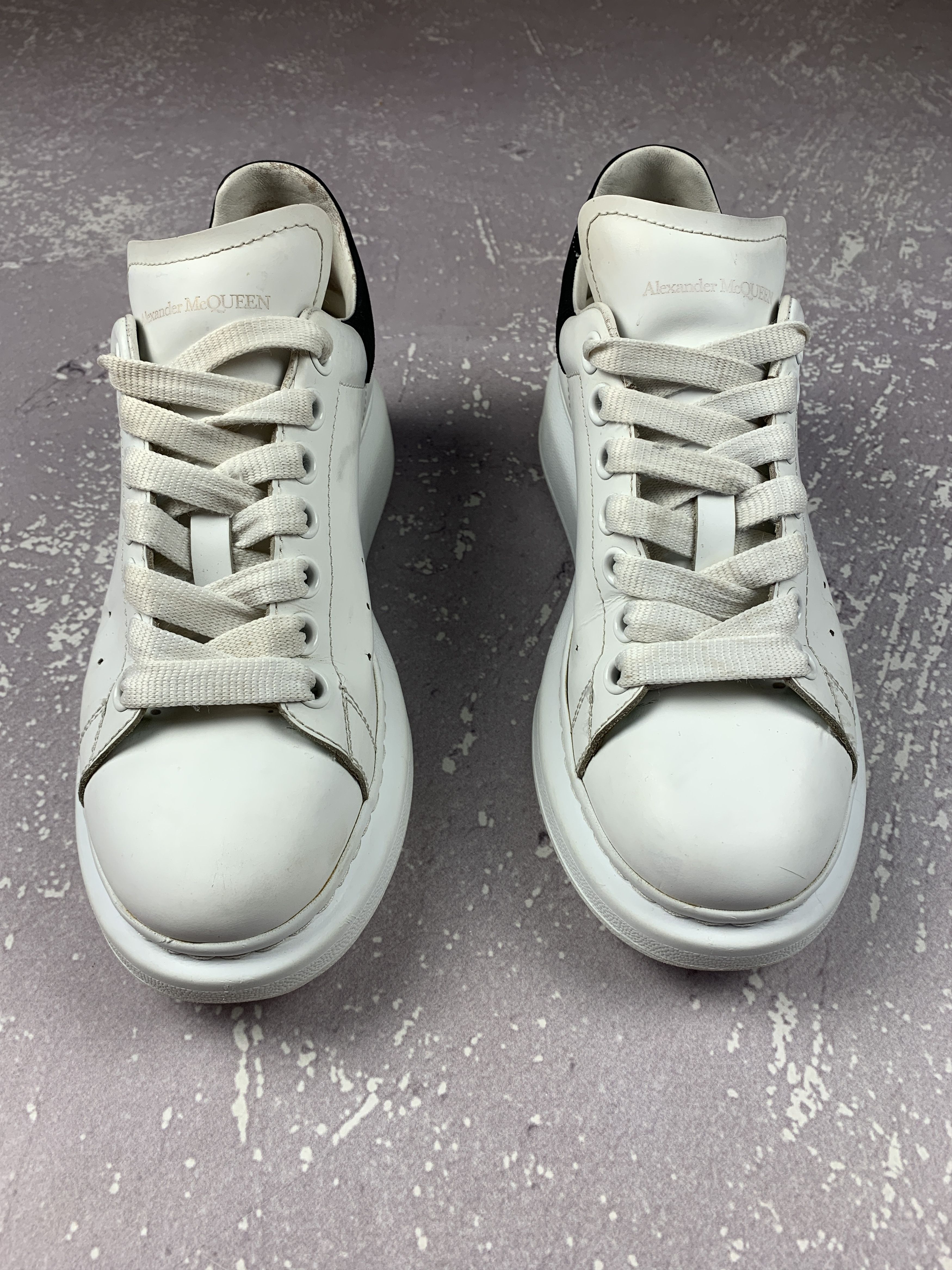 Alexander McQueen Alexander McQueen Oversize Sneakers Leather/Suede 39 1/2 Size US 6.5 / EU 39-40 - 3 Thumbnail
