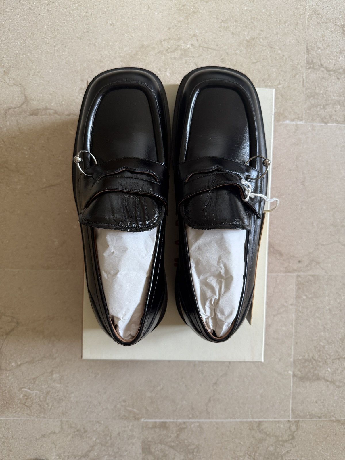 Marni Marni piercing square moc toe loafers Size US 9.5 / EU 42-43 - 1 Thumbnail