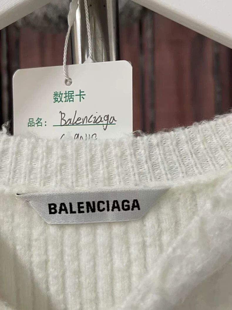 Balenciaga Balenciaga Belted Knit Sweater Size US XS / EU 42 / 0 - 7 Thumbnail