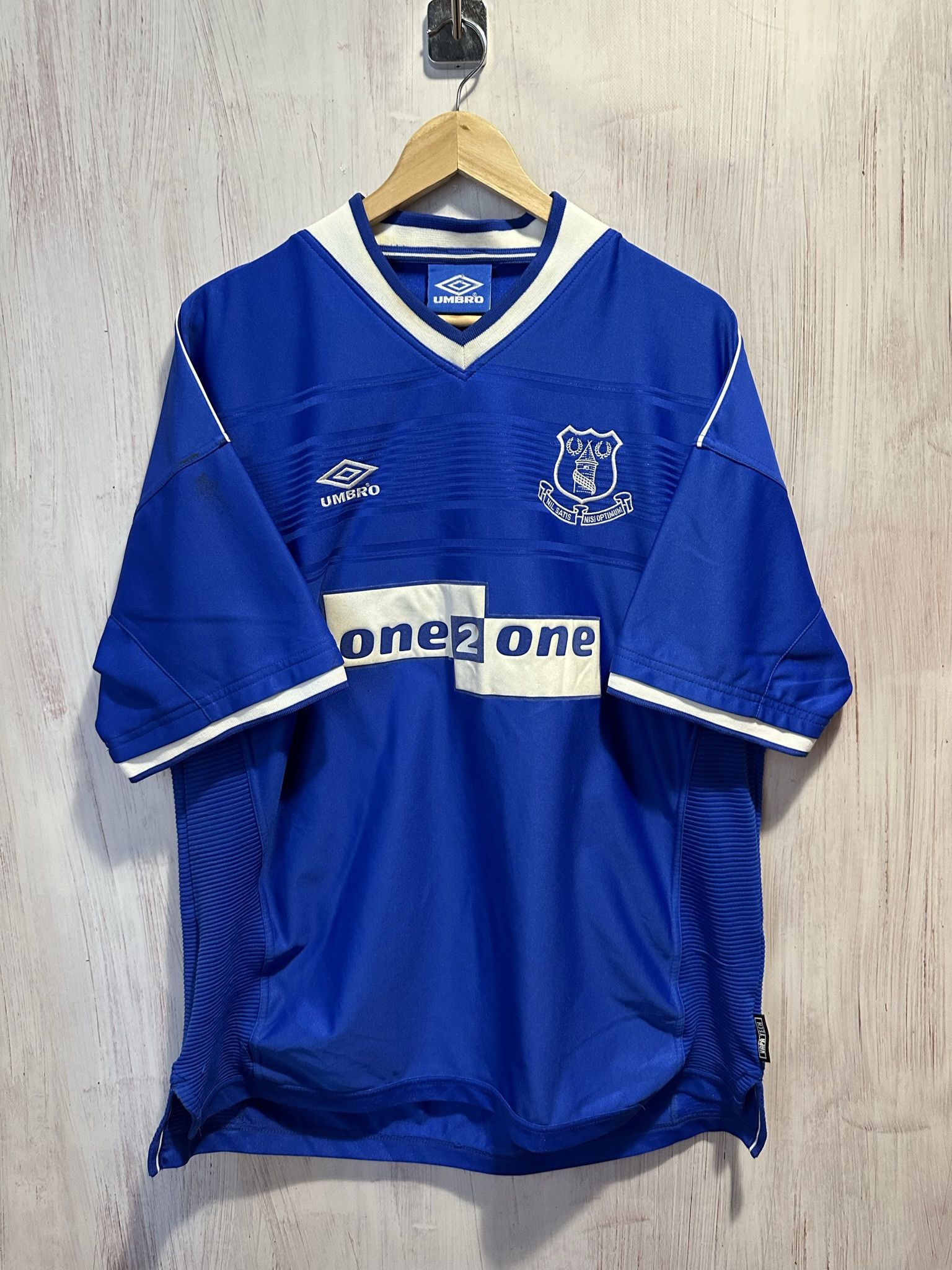 Vintage FC Everton 1999 2000 home jersey football shirt soccer kit ...