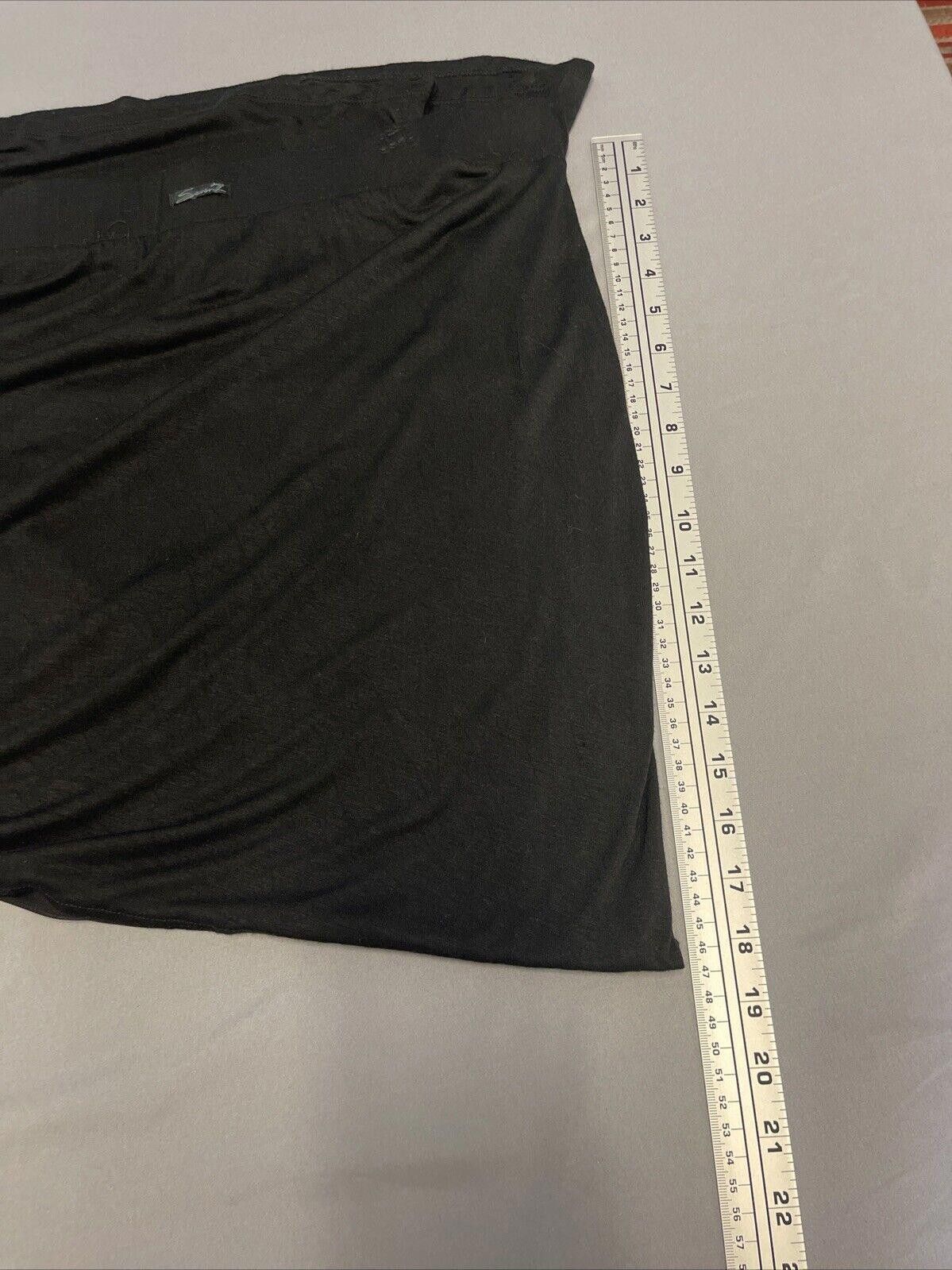 Studio Seven SKIRT - Seven 7 - SIZE L Maxi / Long - Black/sheer Size 36" / US 14 / IT 50 - 7 Thumbnail