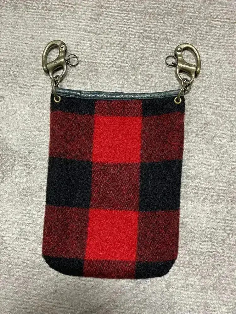 Number (N)ine Number (N)ine Number Nine Plaid Waist Pouch Bag-2506 Size ONE SIZE - 1 Thumbnail
