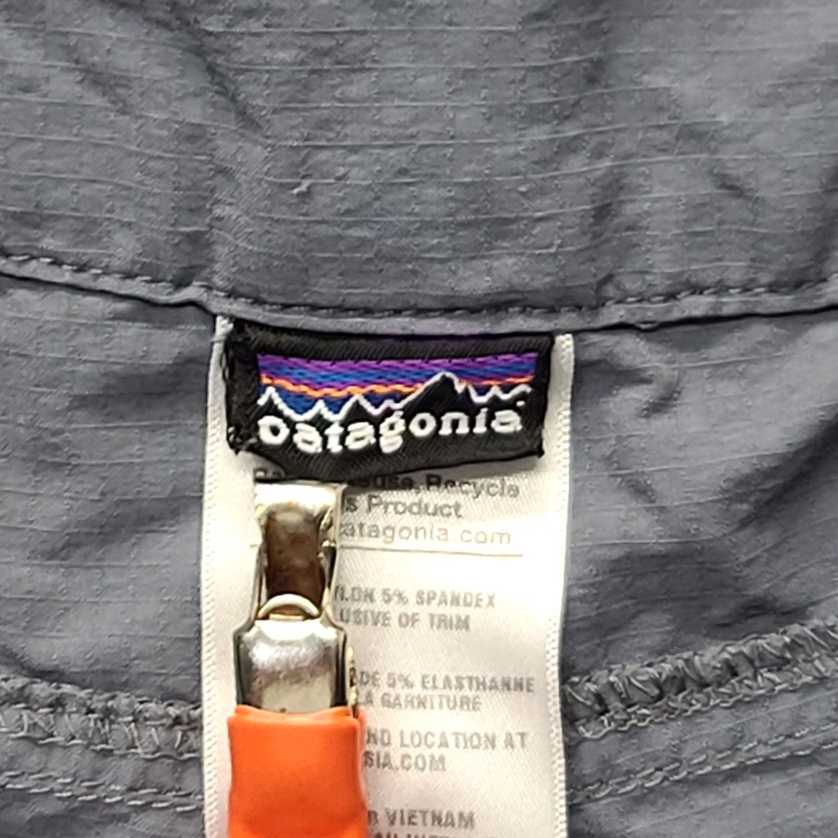 Patagonia Patagonia Shorts Womens 12 Borderless Regular Fit Mid Rise Quick Dry Hiking ChiNo/ Gray Nylon Spandex Size 34" / US 12 / IT 48 - 2 Thumbnail