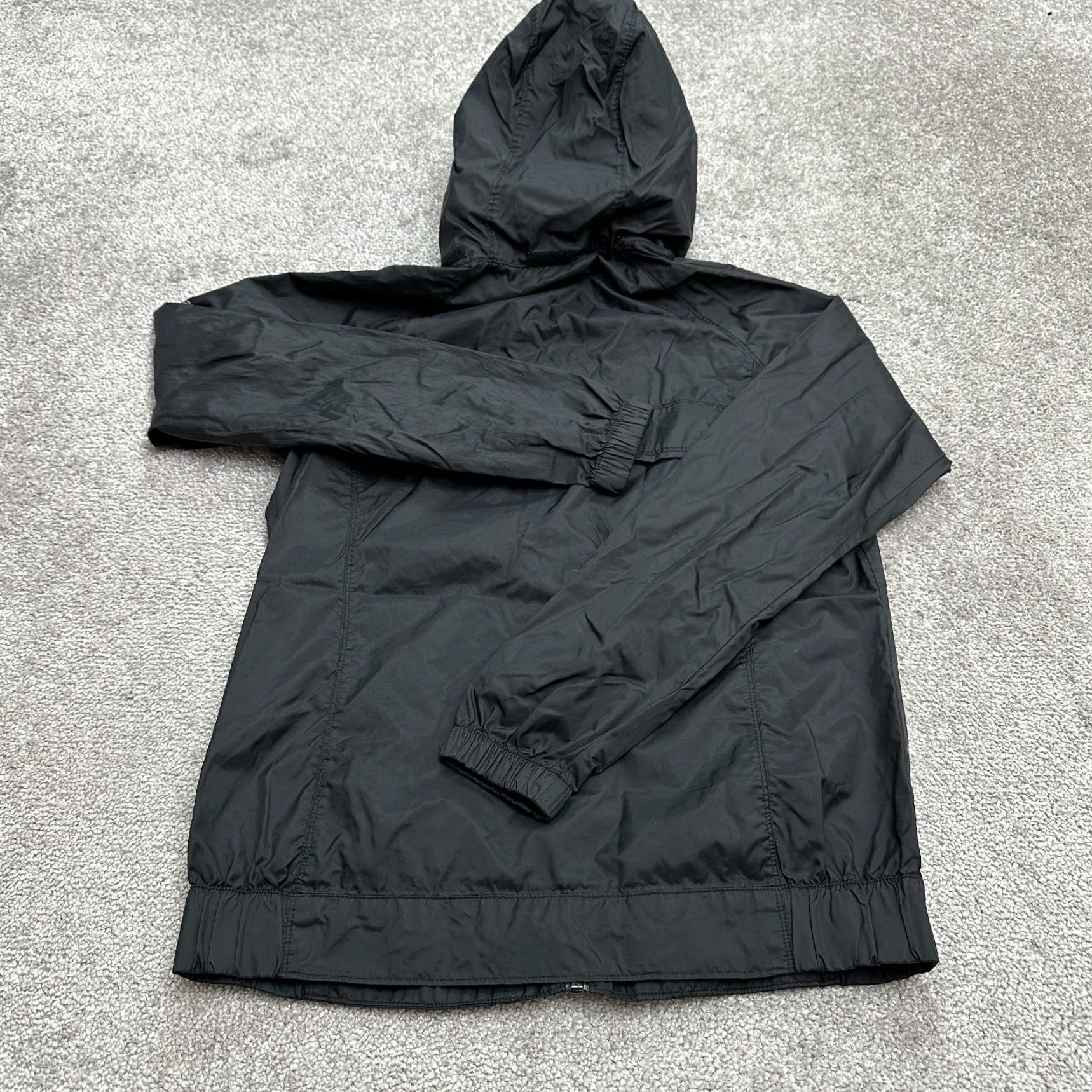 Vintage Columbia Arcadia II Windbreaker Jacket Women Small Black Full Zip Outdoor Shirt Hoodie Size S / US 4 / IT 40 - 2 Thumbnail