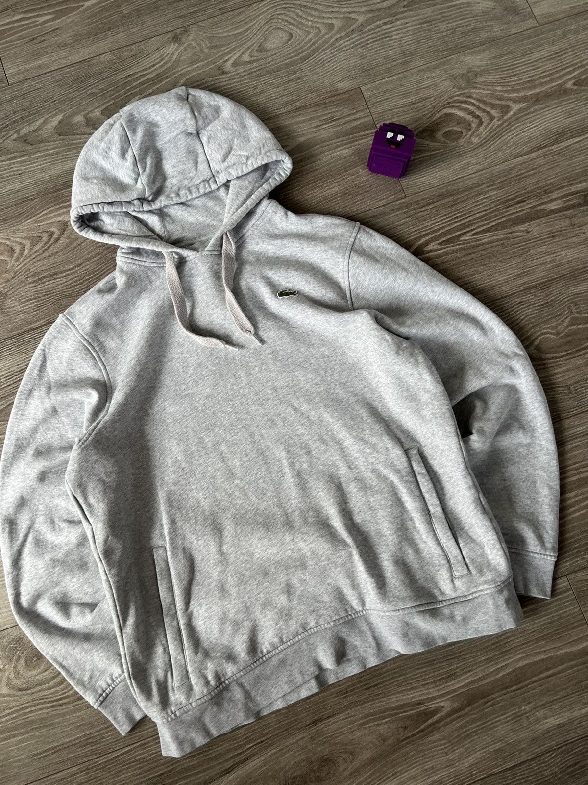 Lacoste Lacoste Casual Streetwear Sport Y2k Drip Gray Hoodie Size US L / EU 52-54 / 3 - 12 Thumbnail