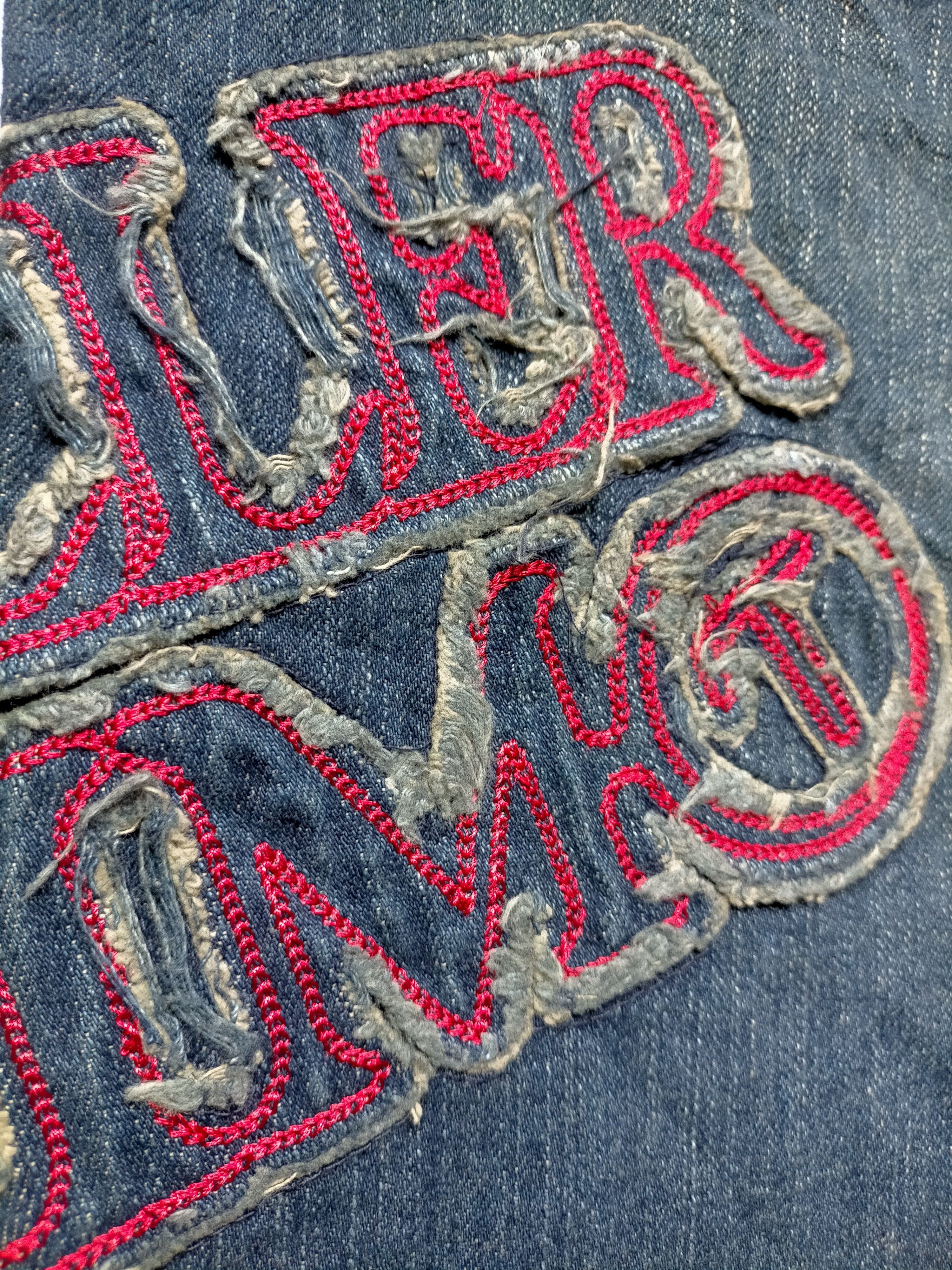 JNCO × Japanese Brand Thriller Denim Baggy Hip Hop Style Jeans Size US 32 / EU 48 - 15 Thumbnail