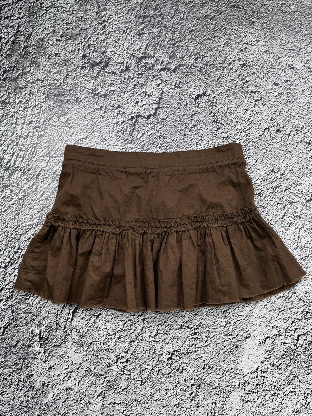 Japanese Brand Vintage Y2K flared summer mini skirt 00s juicy style M Size 28" / US 6 / IT 42 - 4 Thumbnail