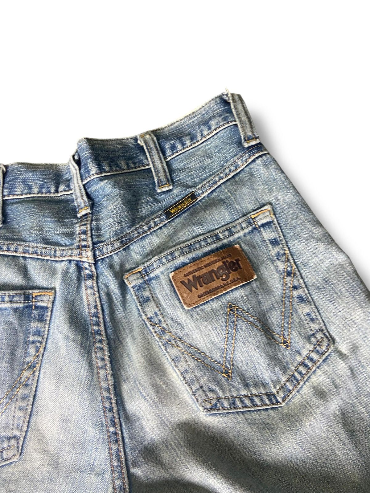 Wrangler Vintage WRANGLER Ripped Denim Jeans (143) Size US 29 - 5 Thumbnail