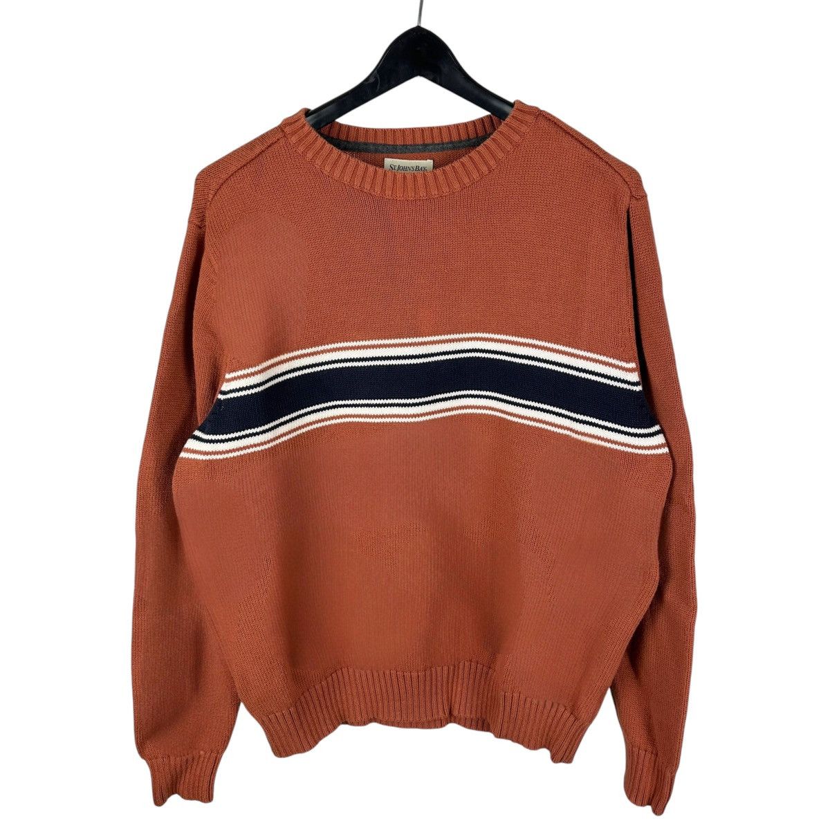 St. Johns Bay × Vintage Vintage Y2K St John’s Bay Orange Knit Sweater Size US M / EU 48-50 / 2 - 1 Thumbnail