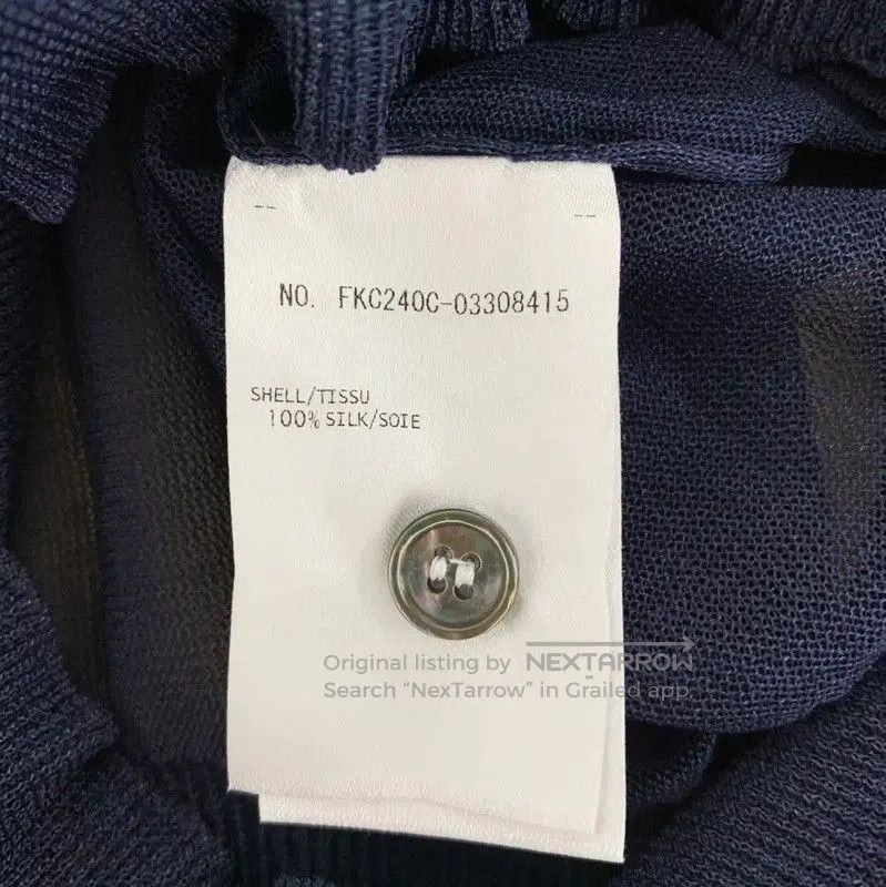 Thom Browne Thom Browne Blue Silk Women's Shirt . Size M / US 6-8 / IT 42-44 - 7 Thumbnail