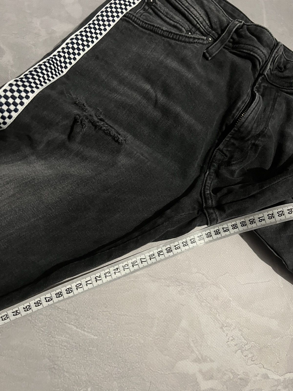 Japanese Brand Underground Dark Slim Heavy / Balenciaga Style / Glamour 90s Size US 31 - 6 Thumbnail