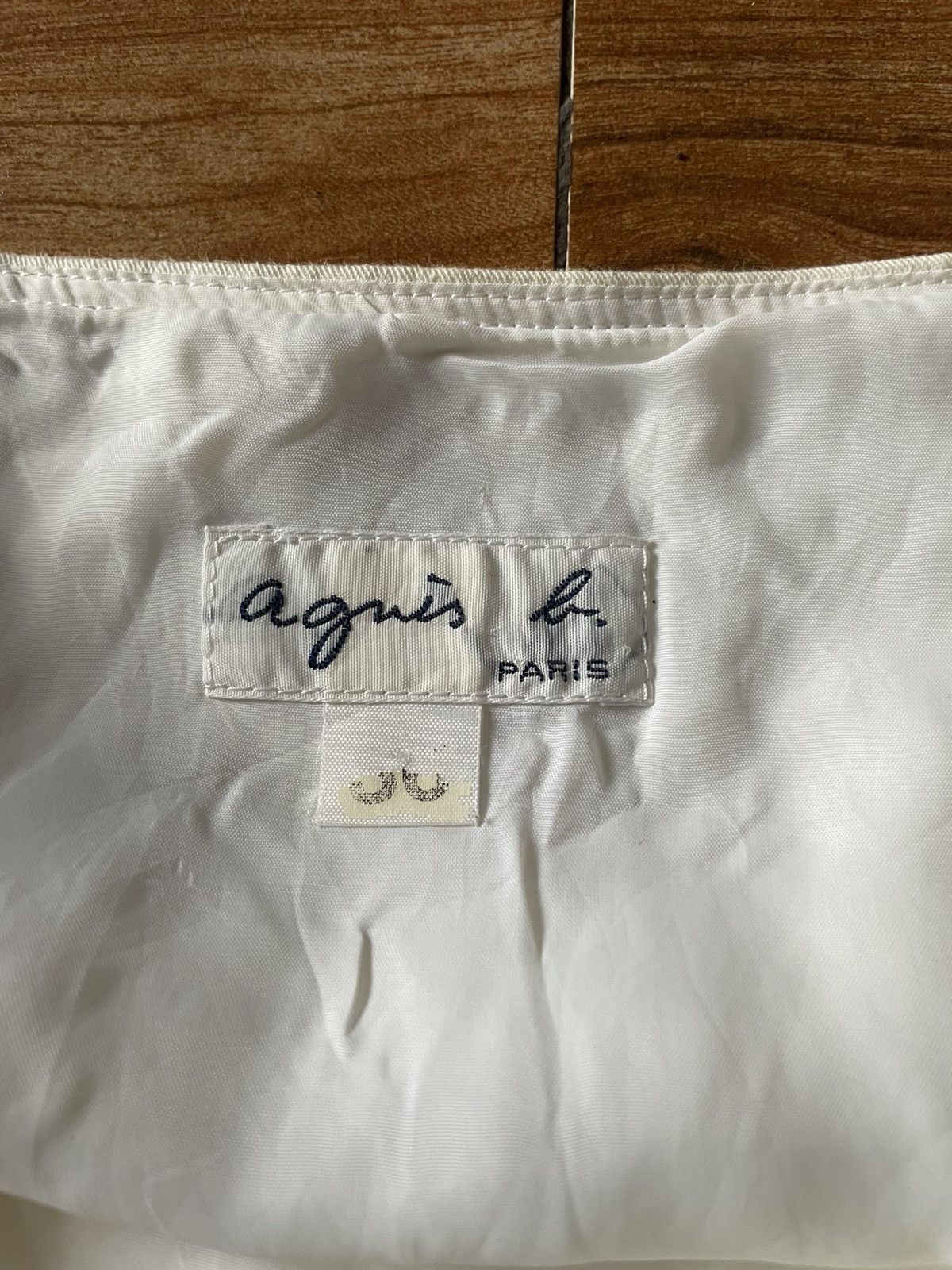 agnes b. Agnes B. Plain Mini Skirt Size 24" / US 00 / IT 34 - 4 Thumbnail