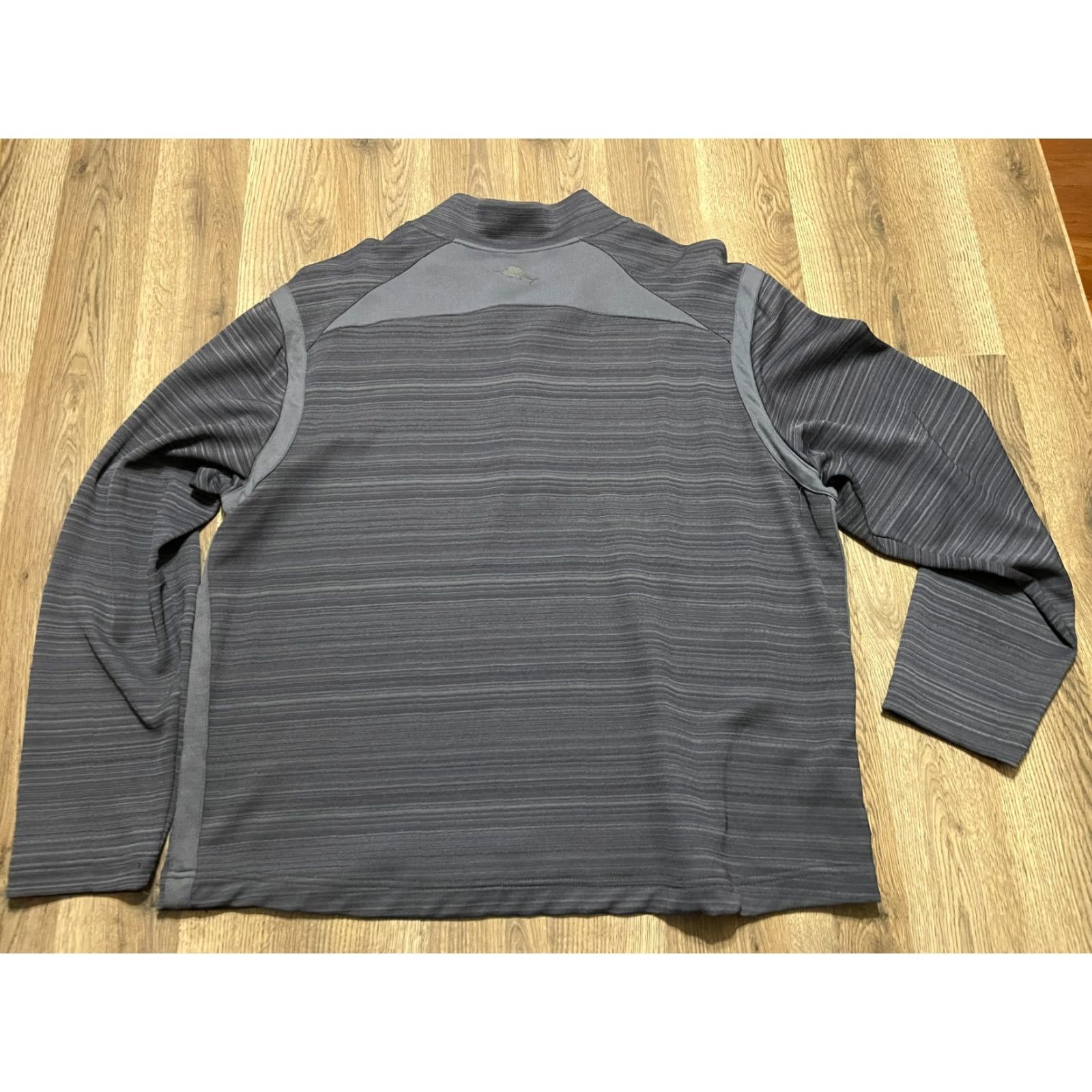 Tommy Bahama Tommy Bahama Sweater Men's XL Black Long Sleeve 1/4 Zip Up Pullover Regular Fit Casual 1/4 Zip Size US XL / EU 56 / 4 - 2 Thumbnail