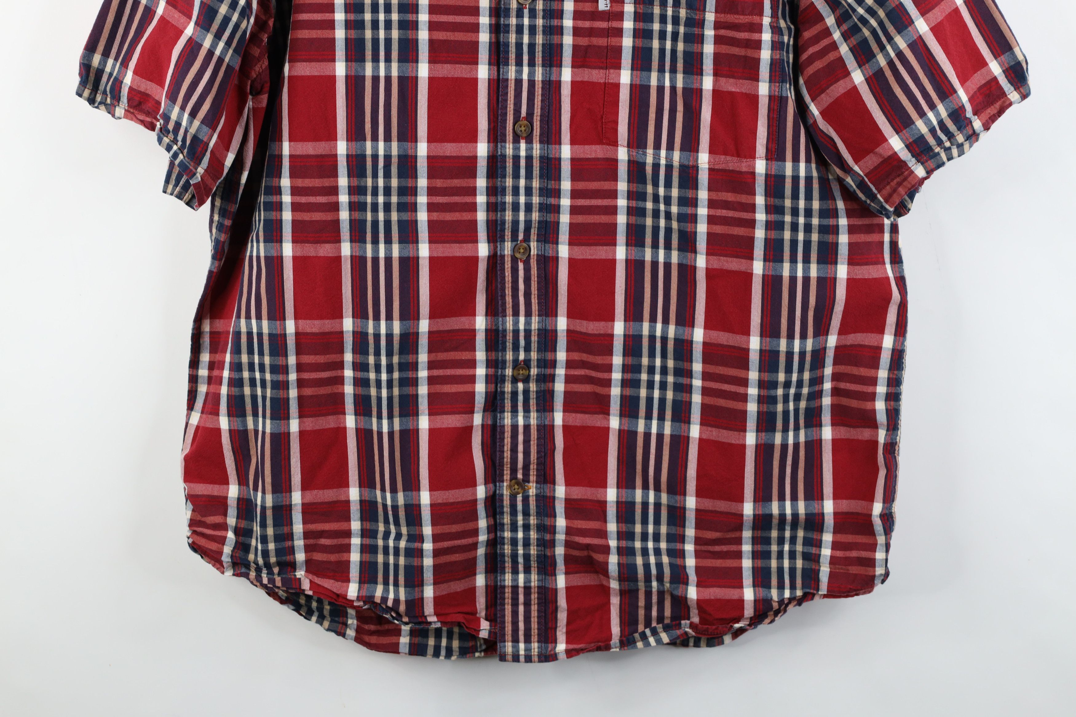 Carhartt Vintage Y2K Carhartt Short Sleeve Button Down Shirt Plaid Size US XL / EU 56 / 4 - 3 Thumbnail